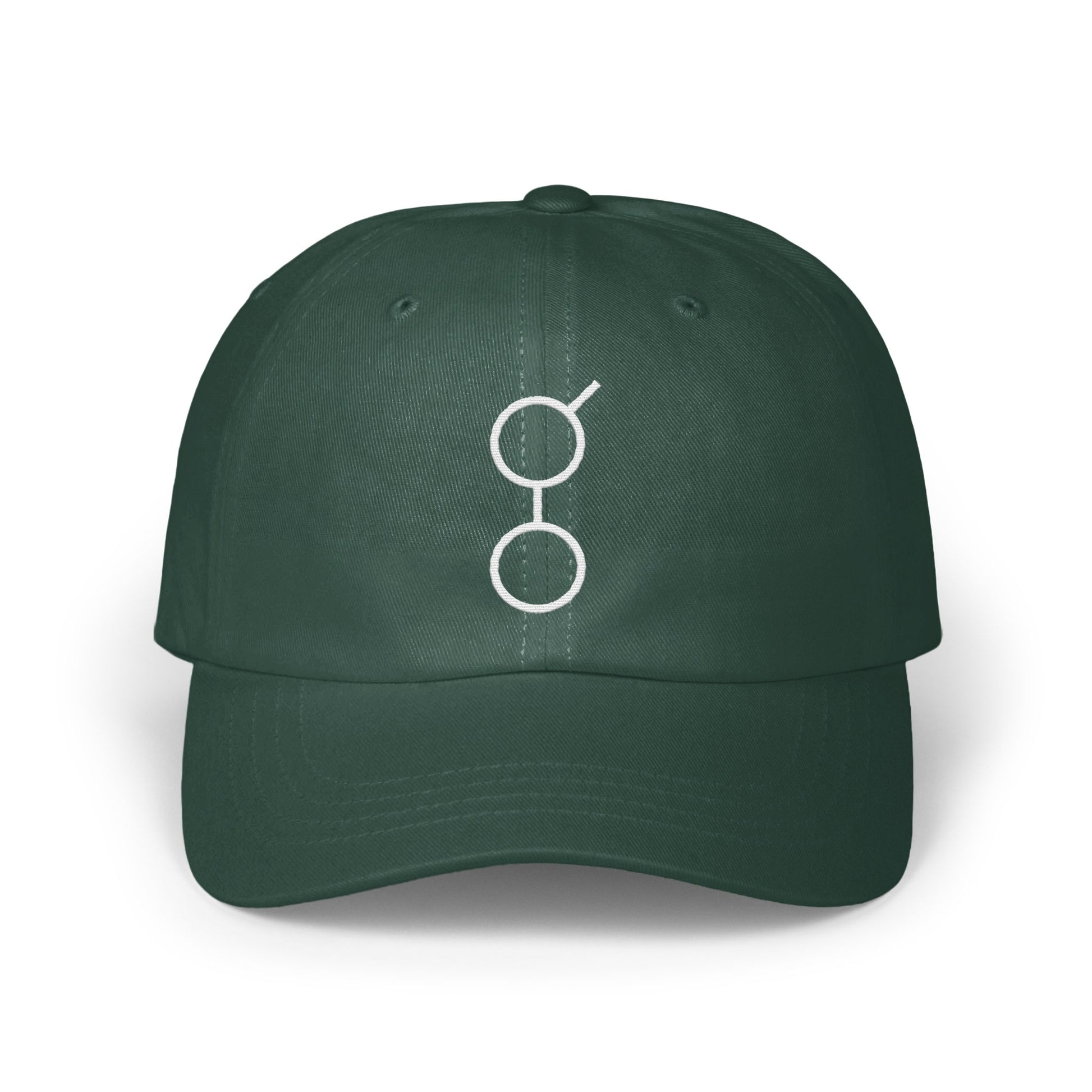 Stylish Dark Green Hat with Unique Logo product