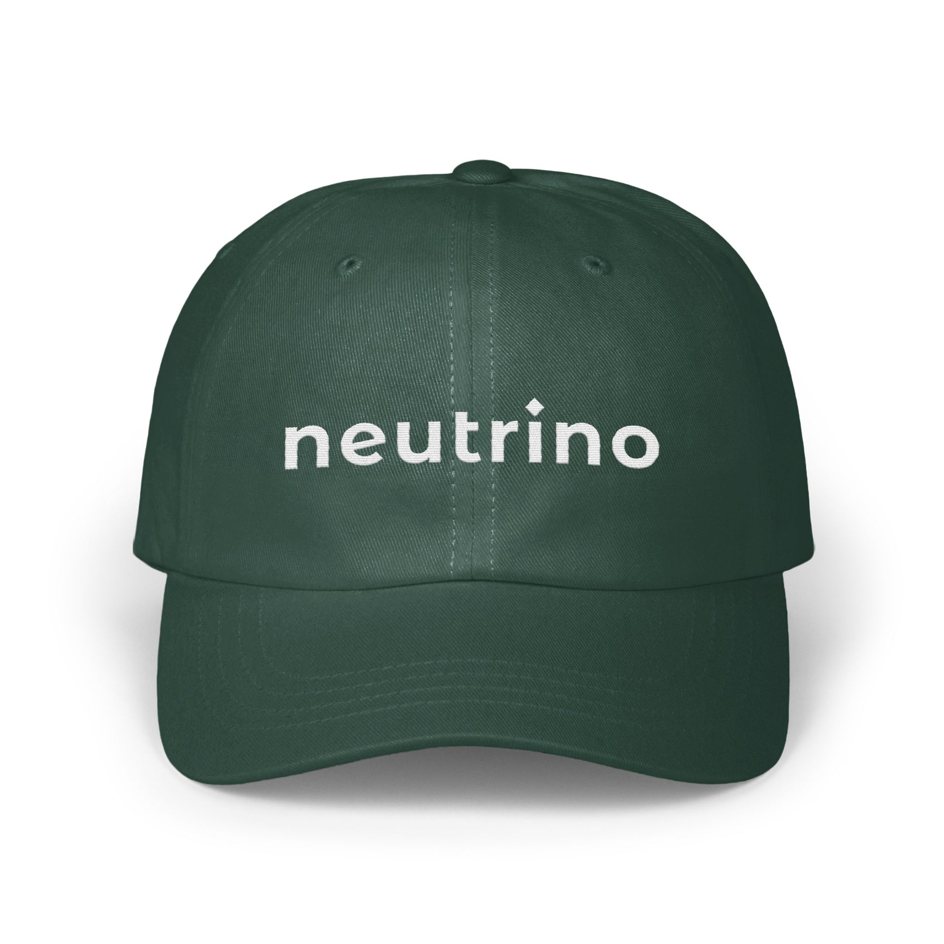 Neutrino Embroidered Green Cap Baseball Hat product