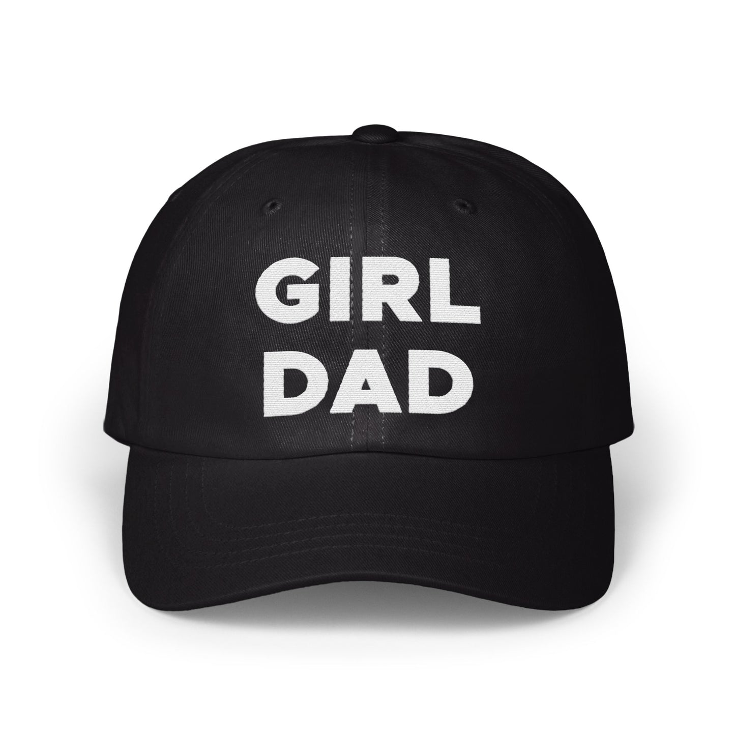Girl Dad Black Baseball Cap Trendy Dad Hat product