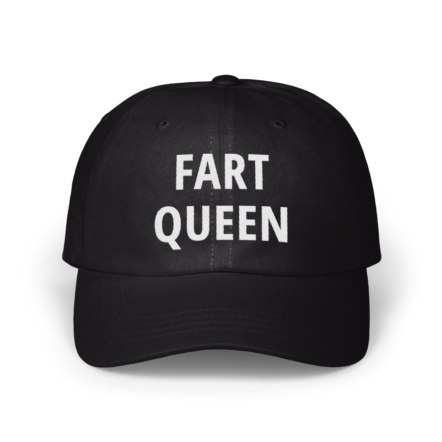 FART QUEEN Black Cap Funny Statement Hat product
