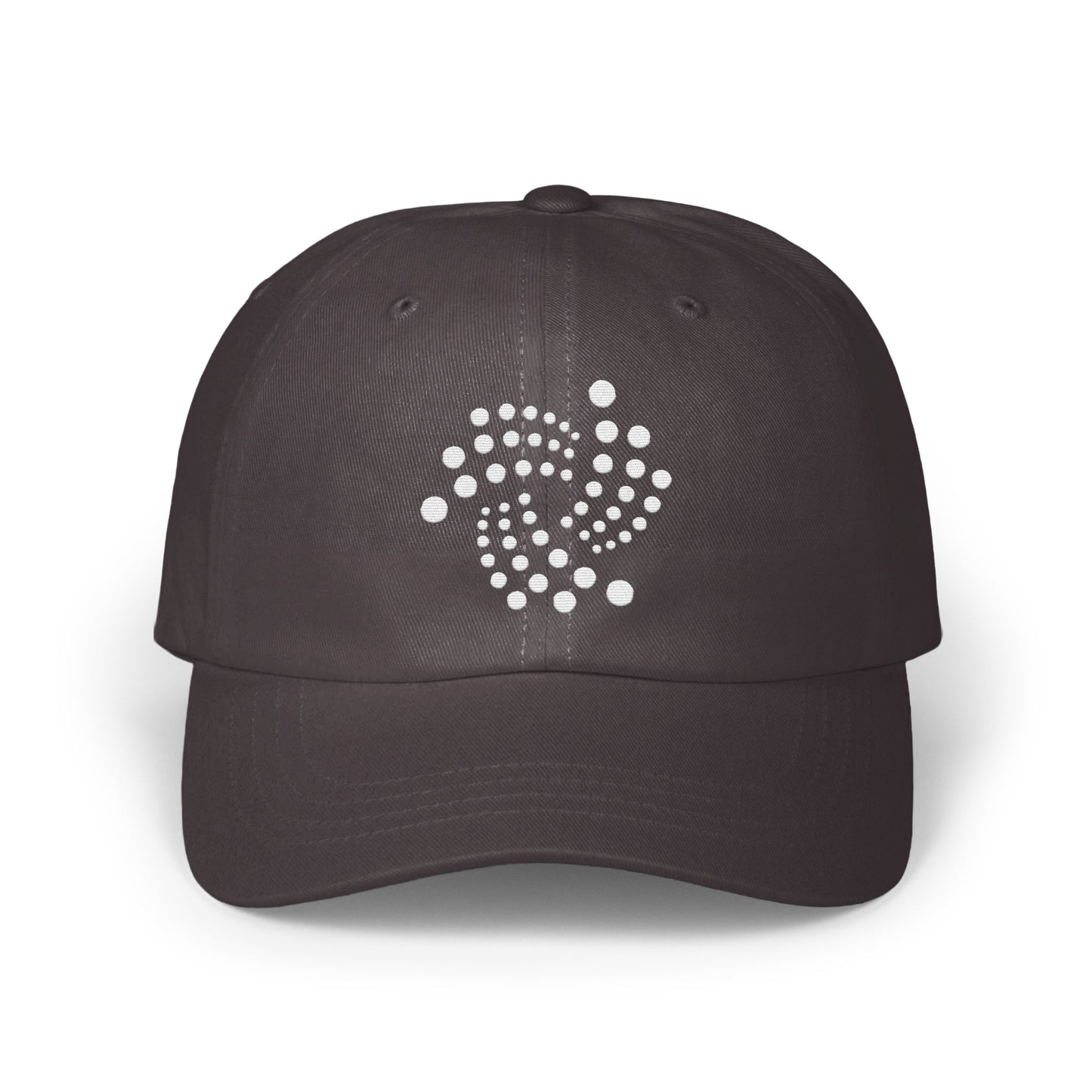 Stylish Black Cap with Unique White Dot Design product type