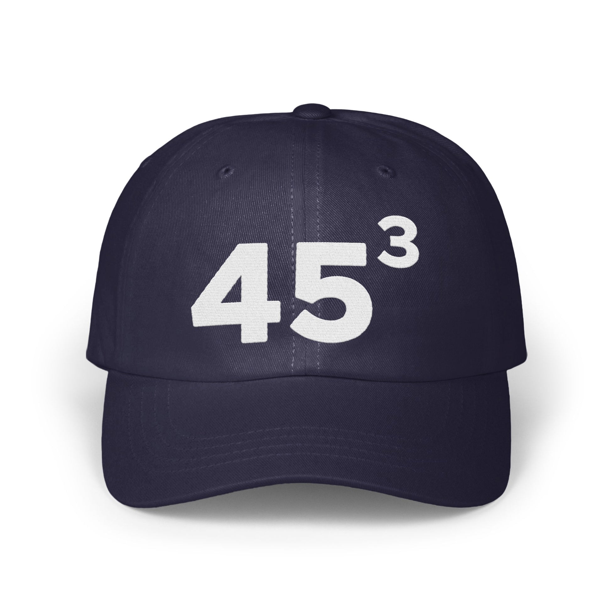 Bold Navy Custom 45³ Design Baseball Cap product