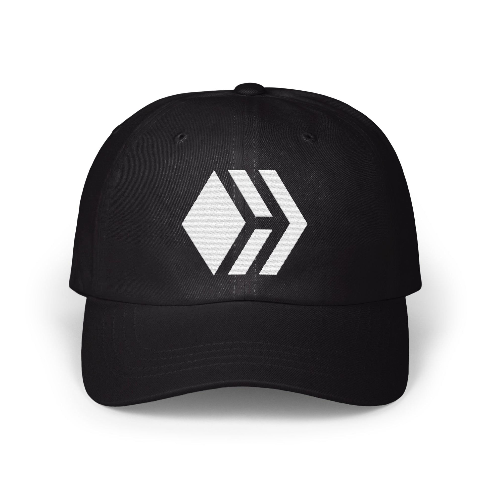 Stylish Black Cap with Modern Logo Hat product
