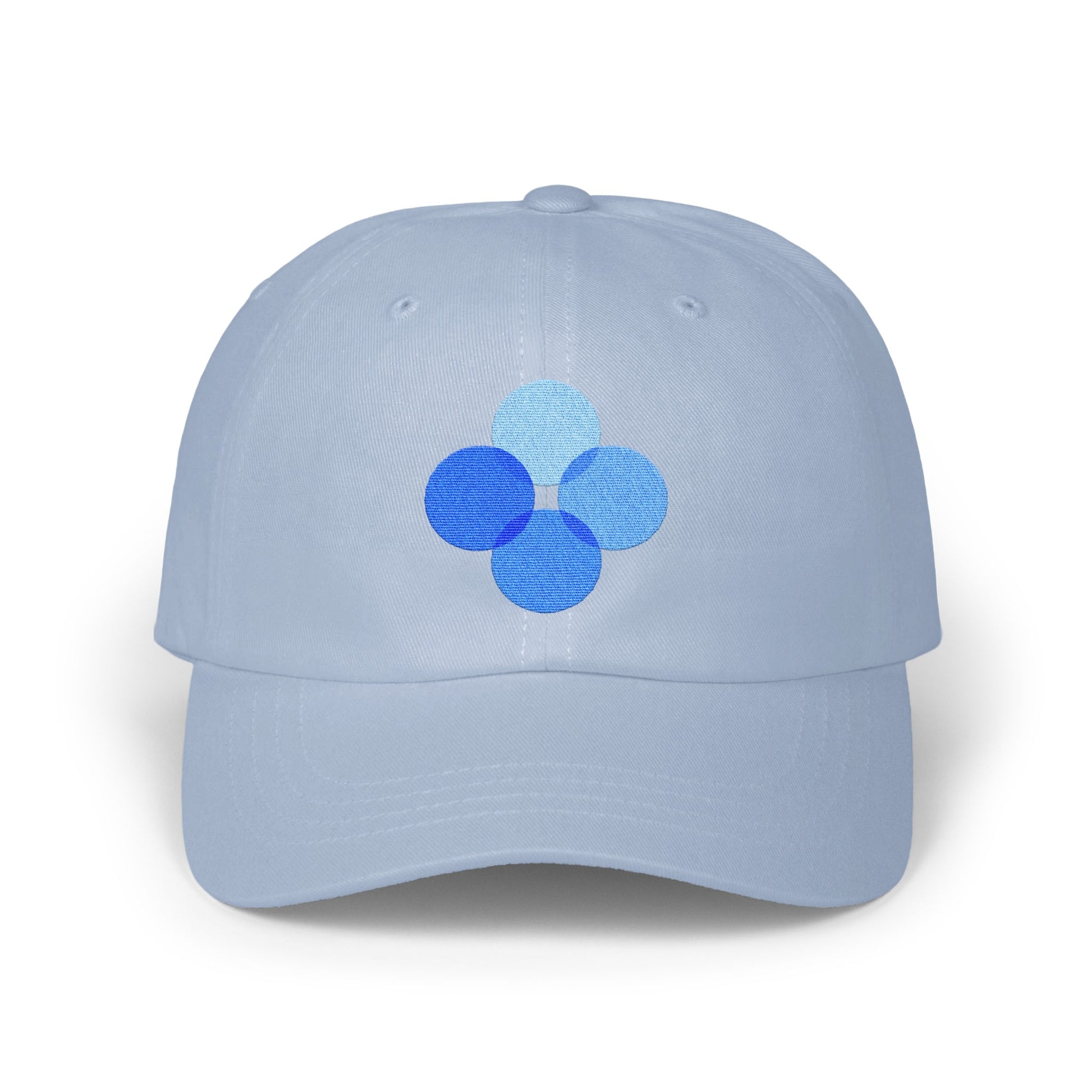 Light Blue Hat with Geometric Design Cap product