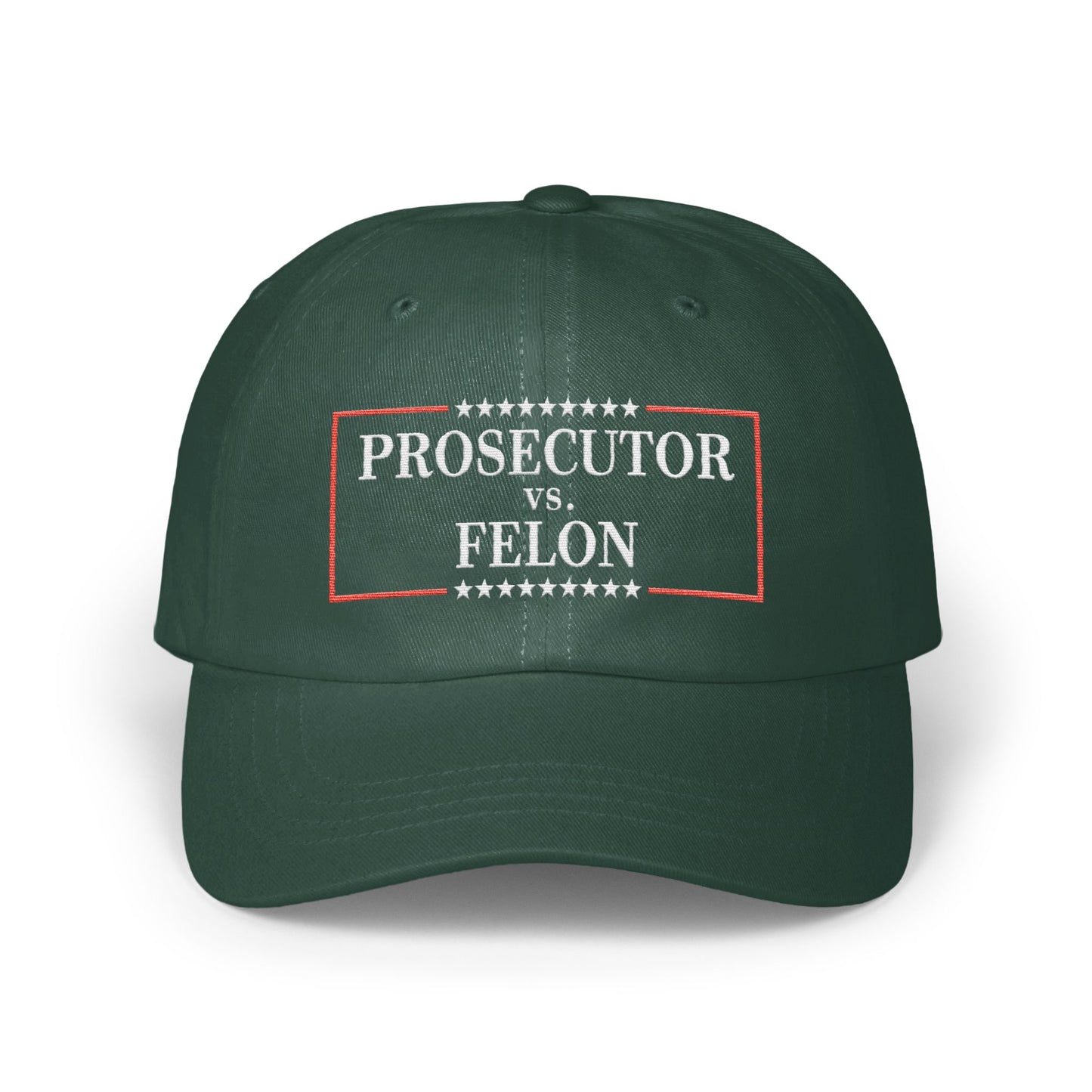 Prosecutor vs Felon Green Baseball Cap Product type