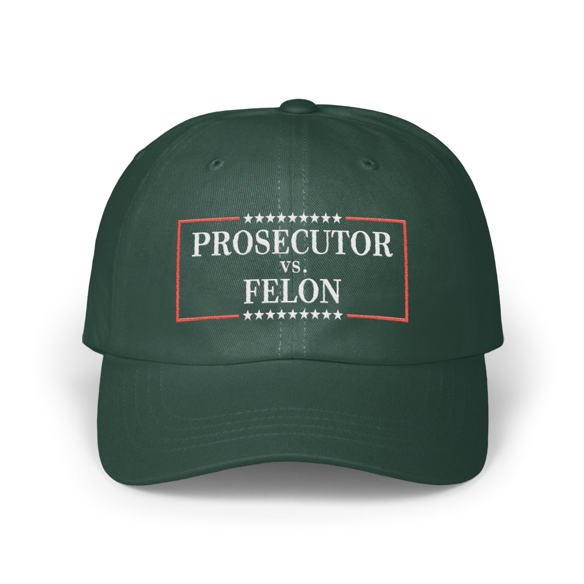 Prosecutor vs Felon Green Baseball Cap Product type