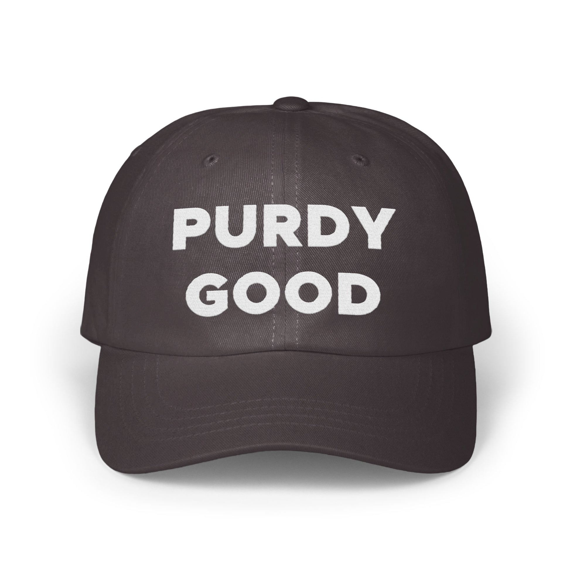 PURDY GOOD Embroidered Curved Bill Baseball Cap product