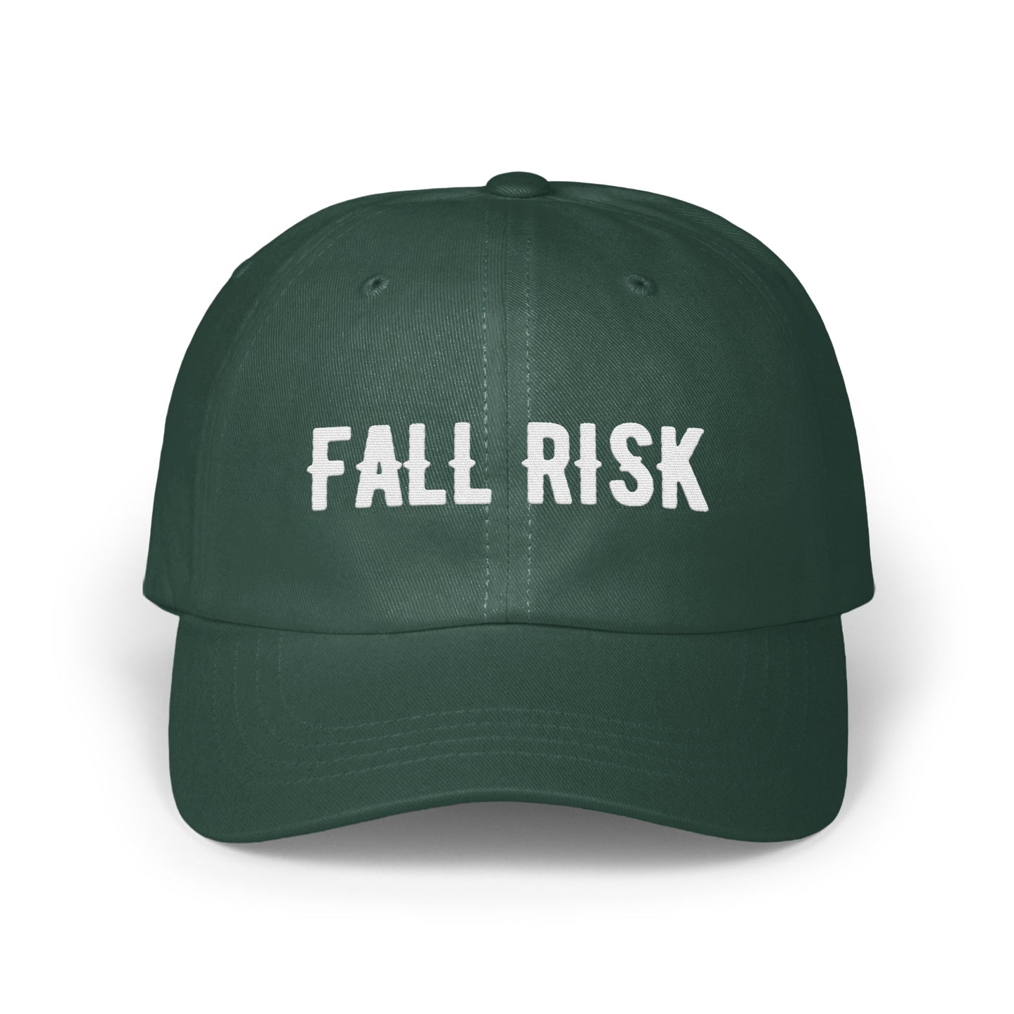 Fall Risk Statement Cap Stylish Design Hat product