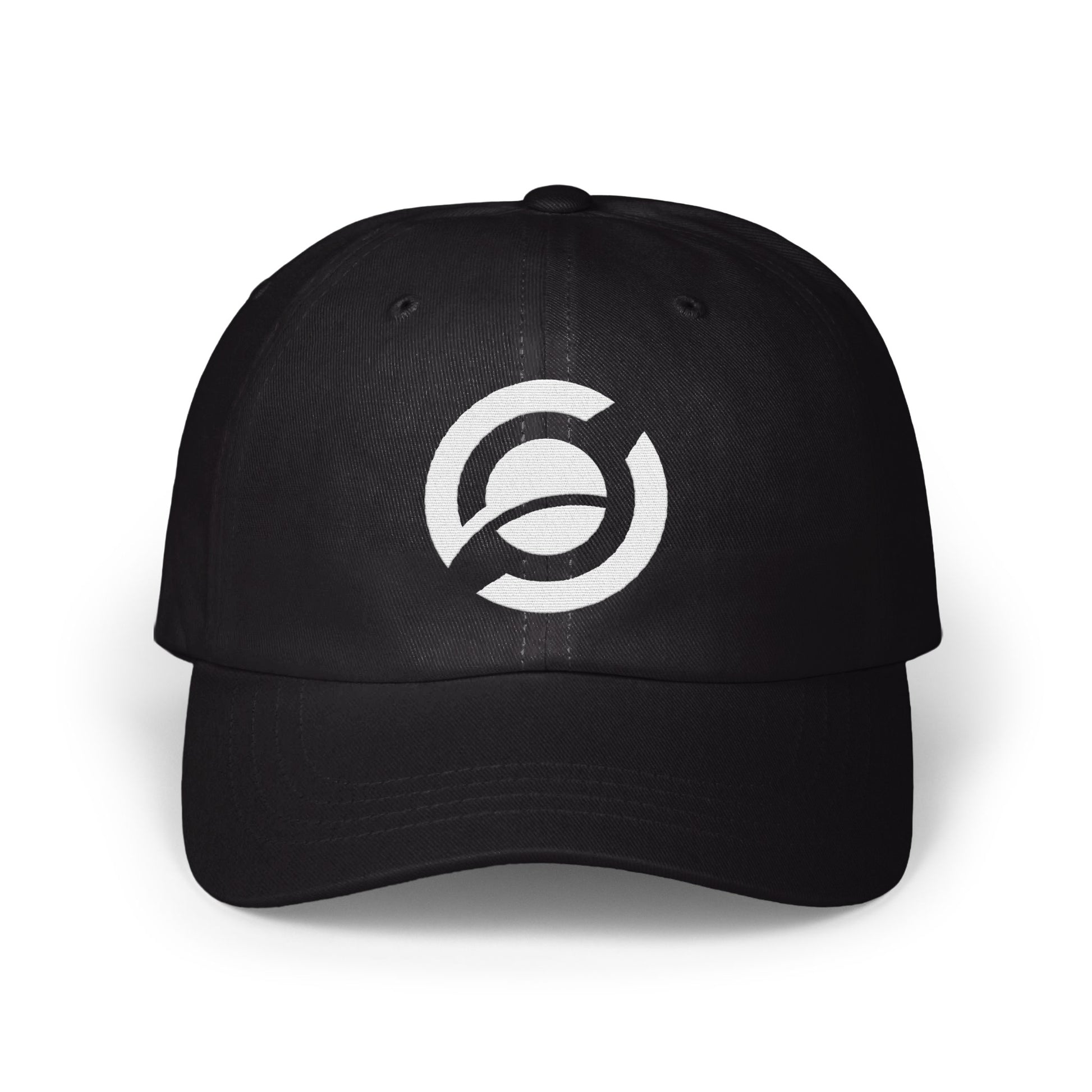 Contemporary Black Cap with Stylish Logo Design product type