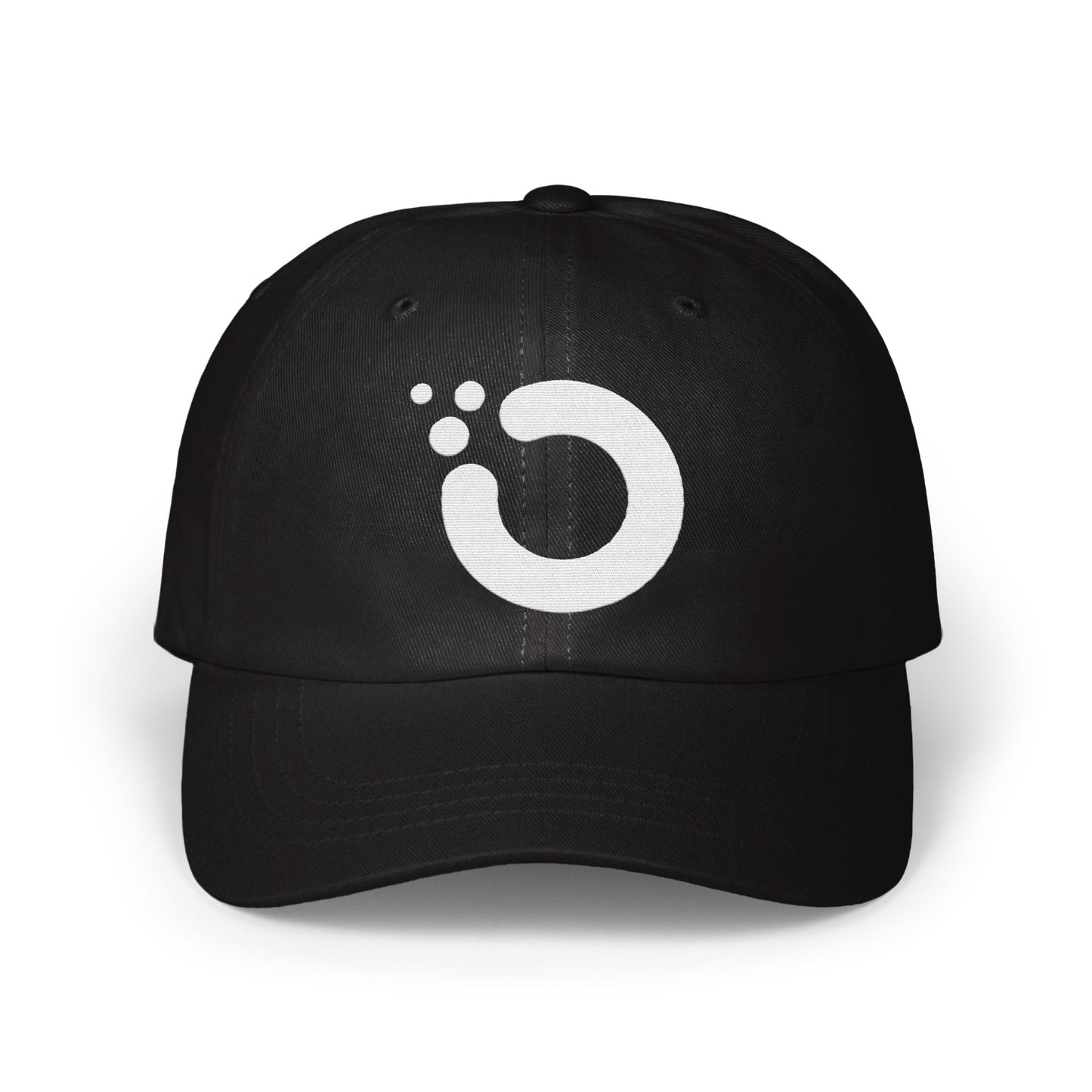 Classic Black Baseball Cap with Unique Logo product