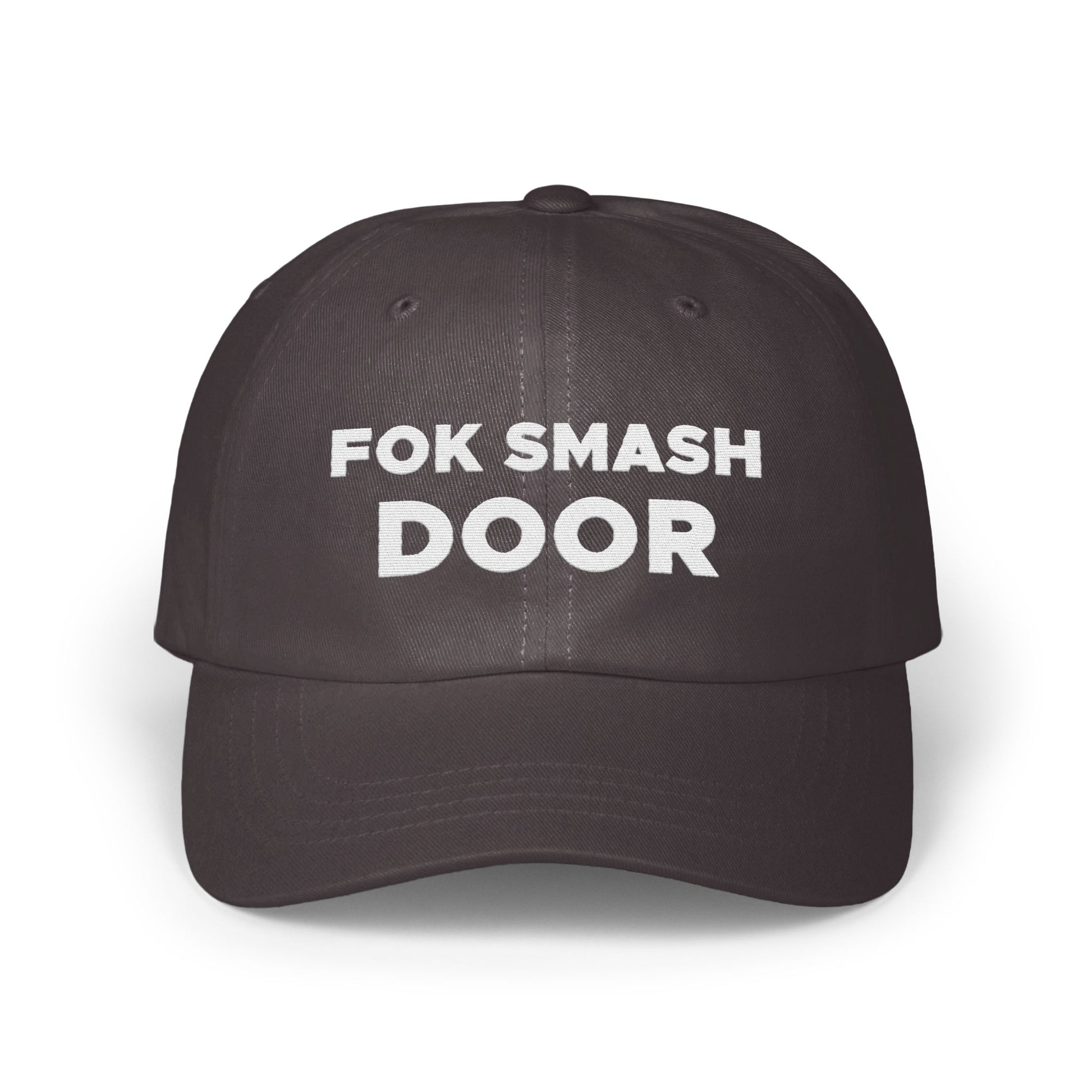 Unique Custom Fok Smash Door Baseball Hat product