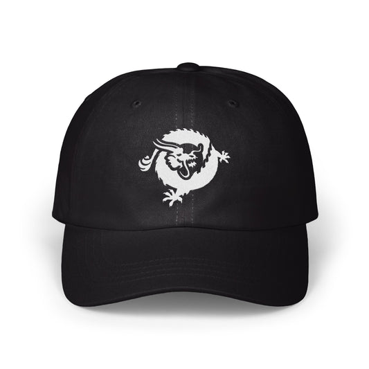 Unique Black Cap with Intricate Dragon Design product