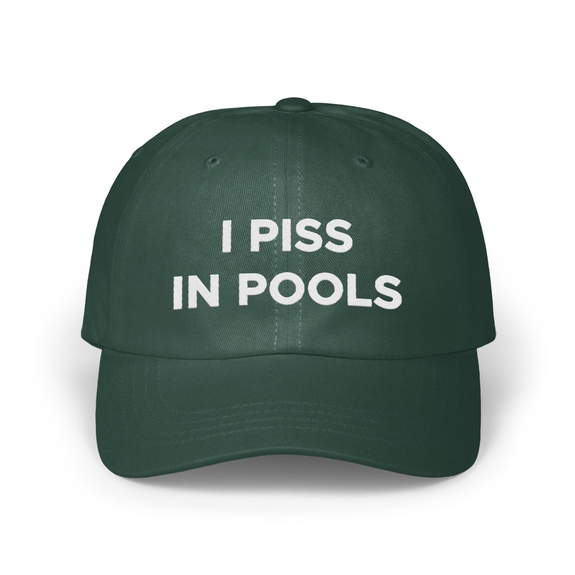 I Piss In Pools Fun Statement Hat product type