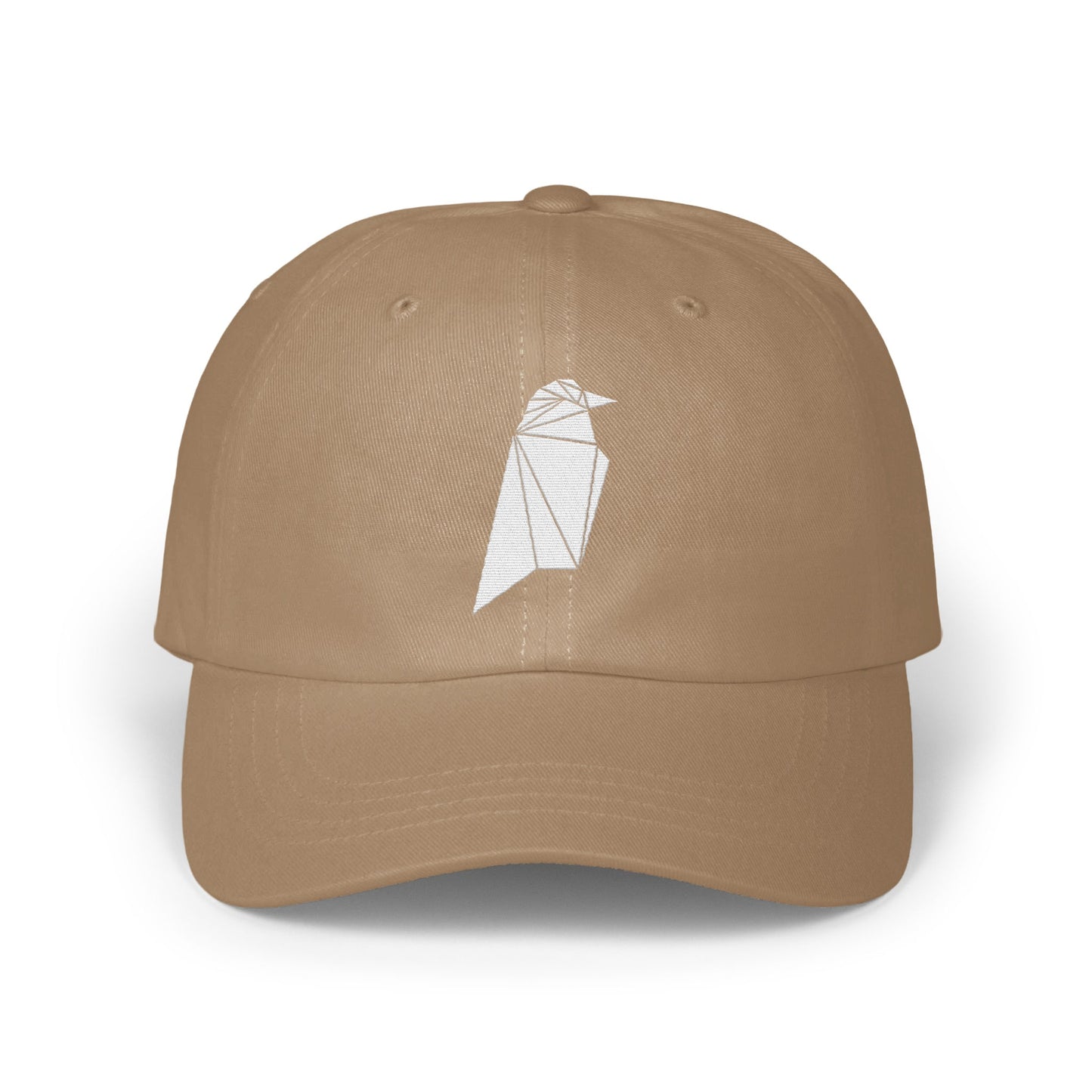 Minimalist Geometric Bird Embroidered Baseball Cap product
