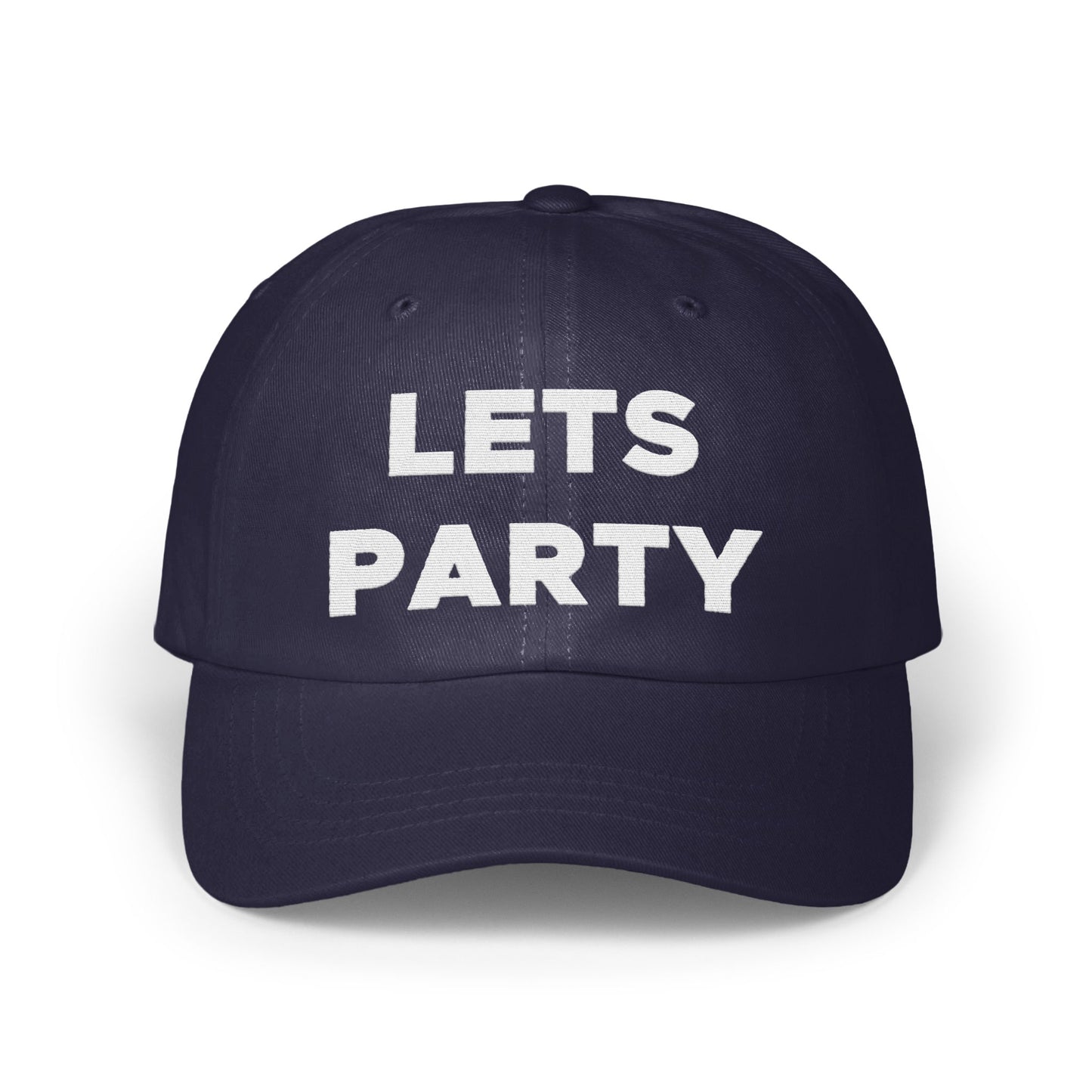 Fun Stylish Lets Party Statement Cap product type