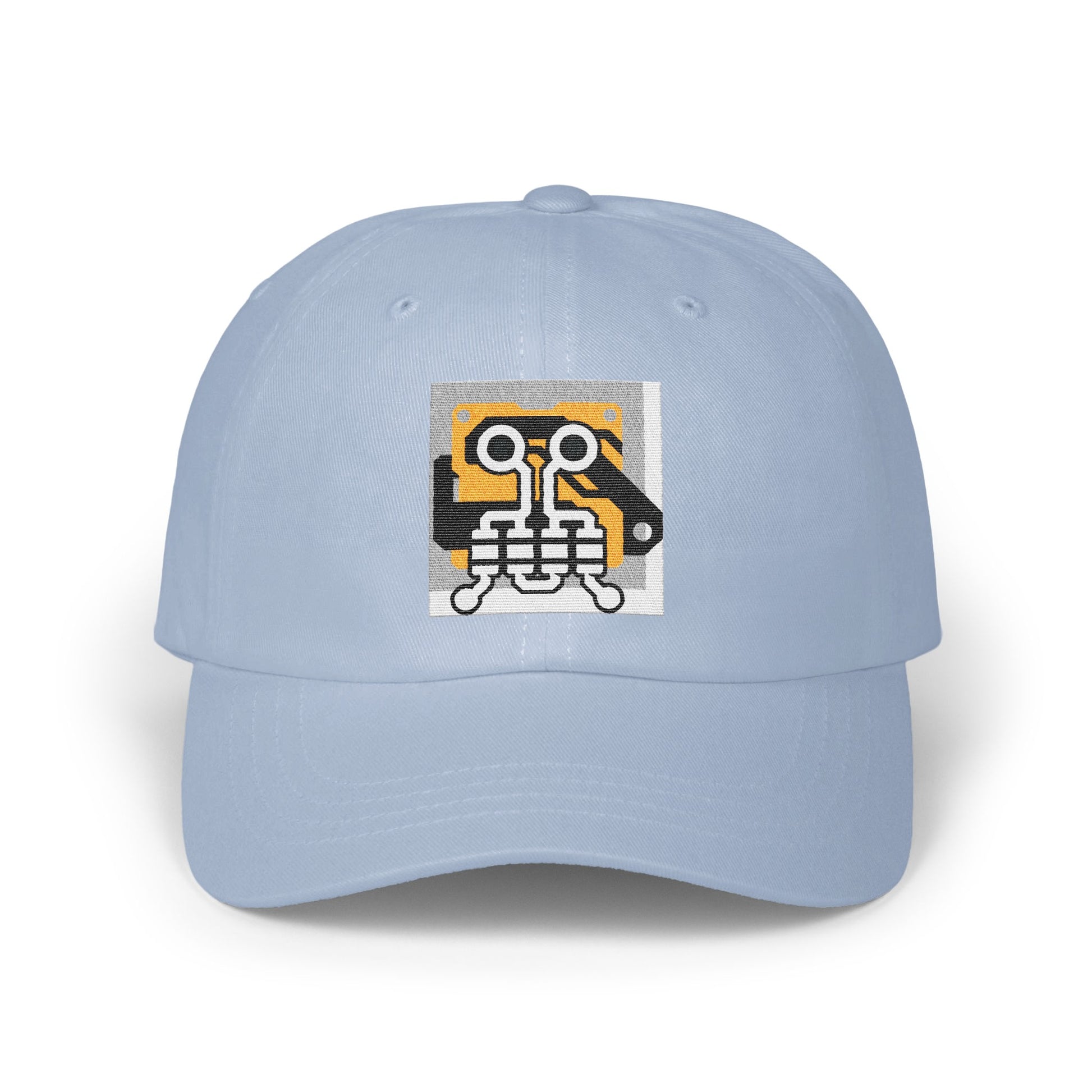 Unique Circuit Design Light Blue Hat product