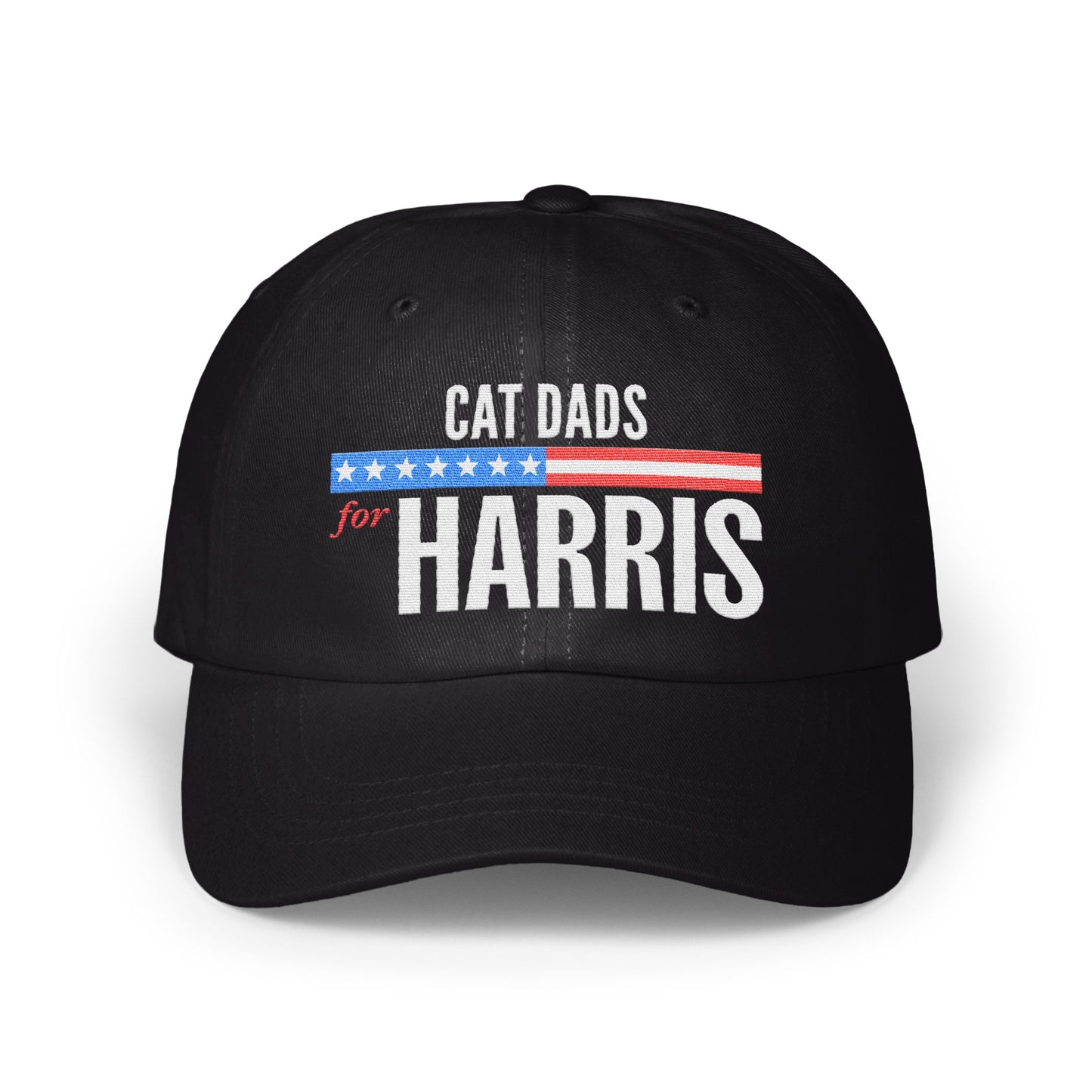 Cat Dads for Harris Patriotic Black Hat product