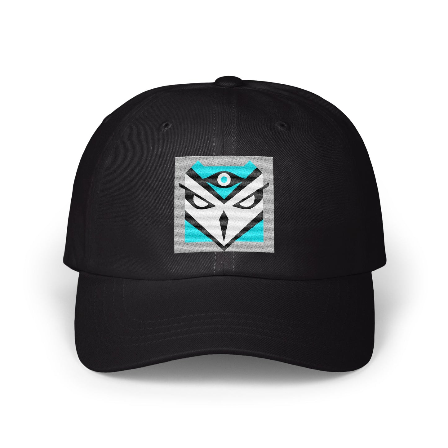 Eye-catching Black Cap with Owl Logo Design Hat product