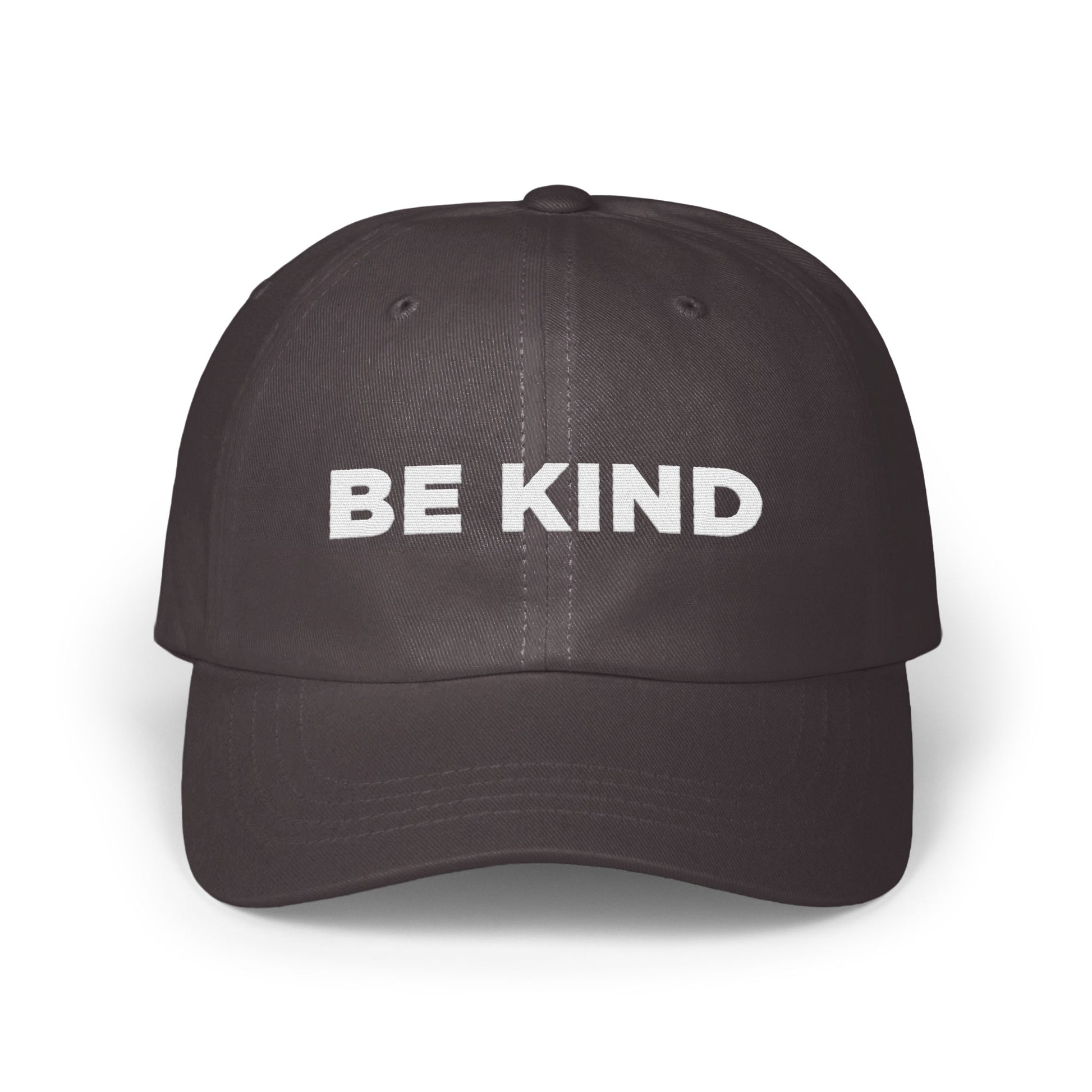 BE KIND Text Design Black Casual Hat product