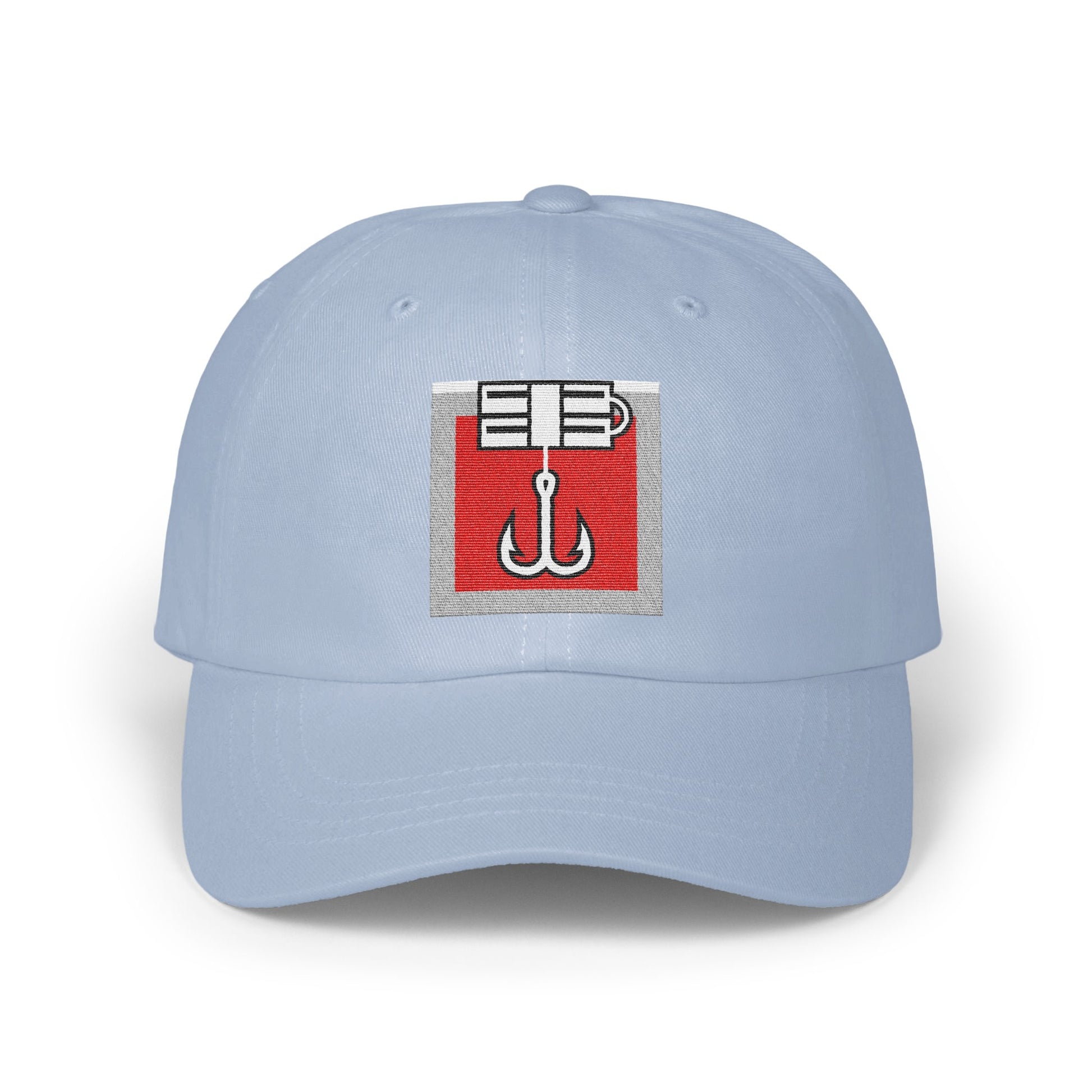 Stylish Light Blue Cap with Unique Design Hat product type