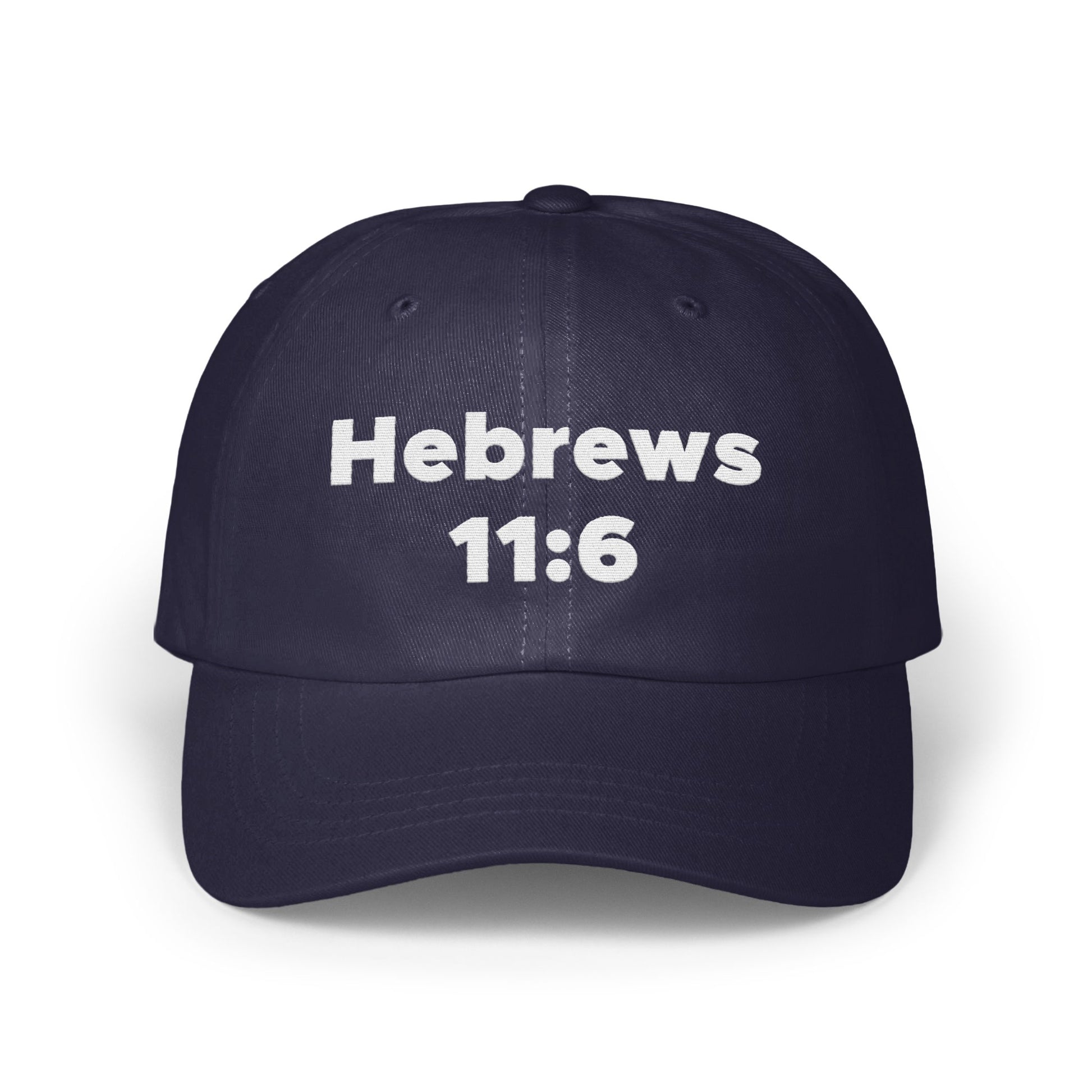 Hebrews 11 6 Embroidered Baseball Cap product