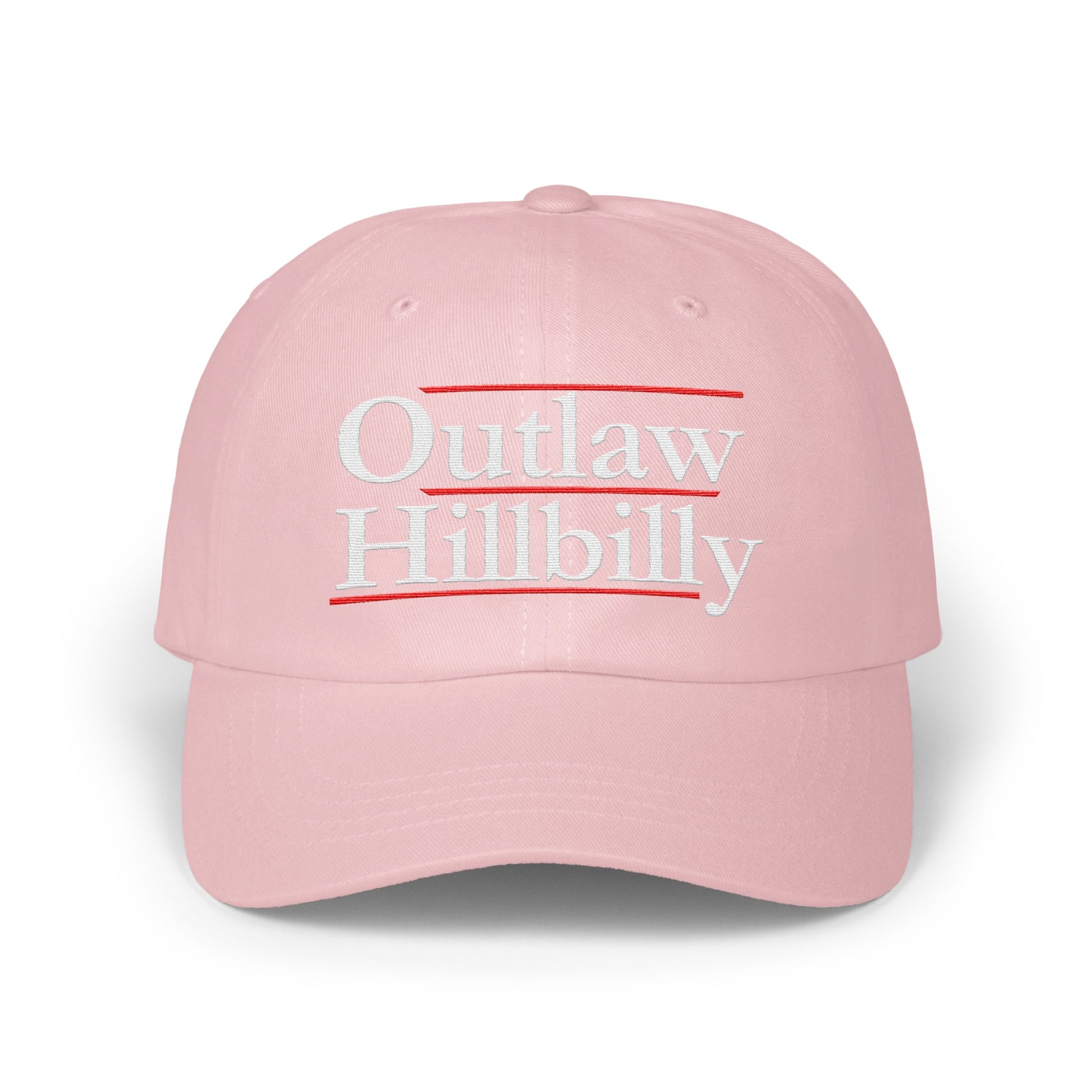 Outlaw Hillbilly Pink Baseball Cap Stylish Headwear product