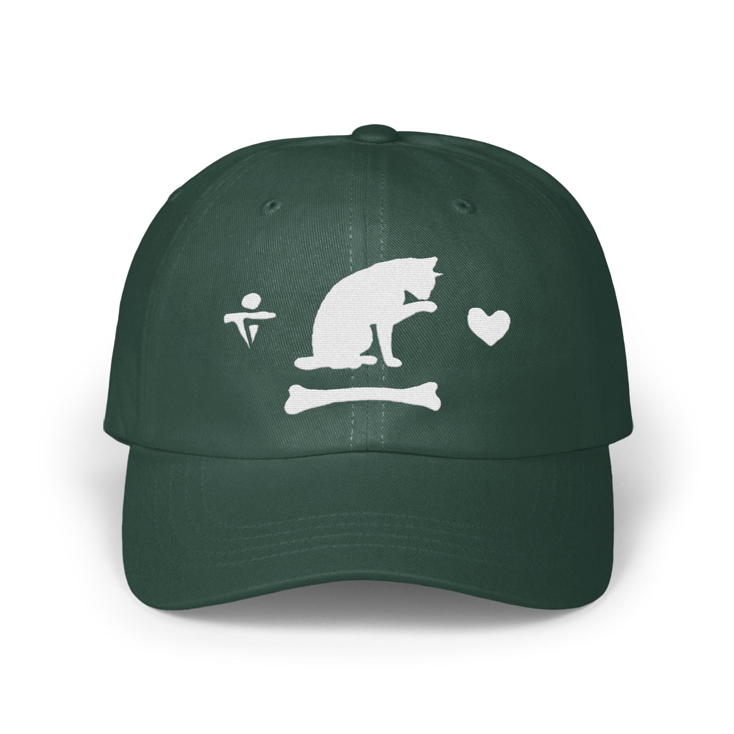 Unique design dark green classic baseball cap product