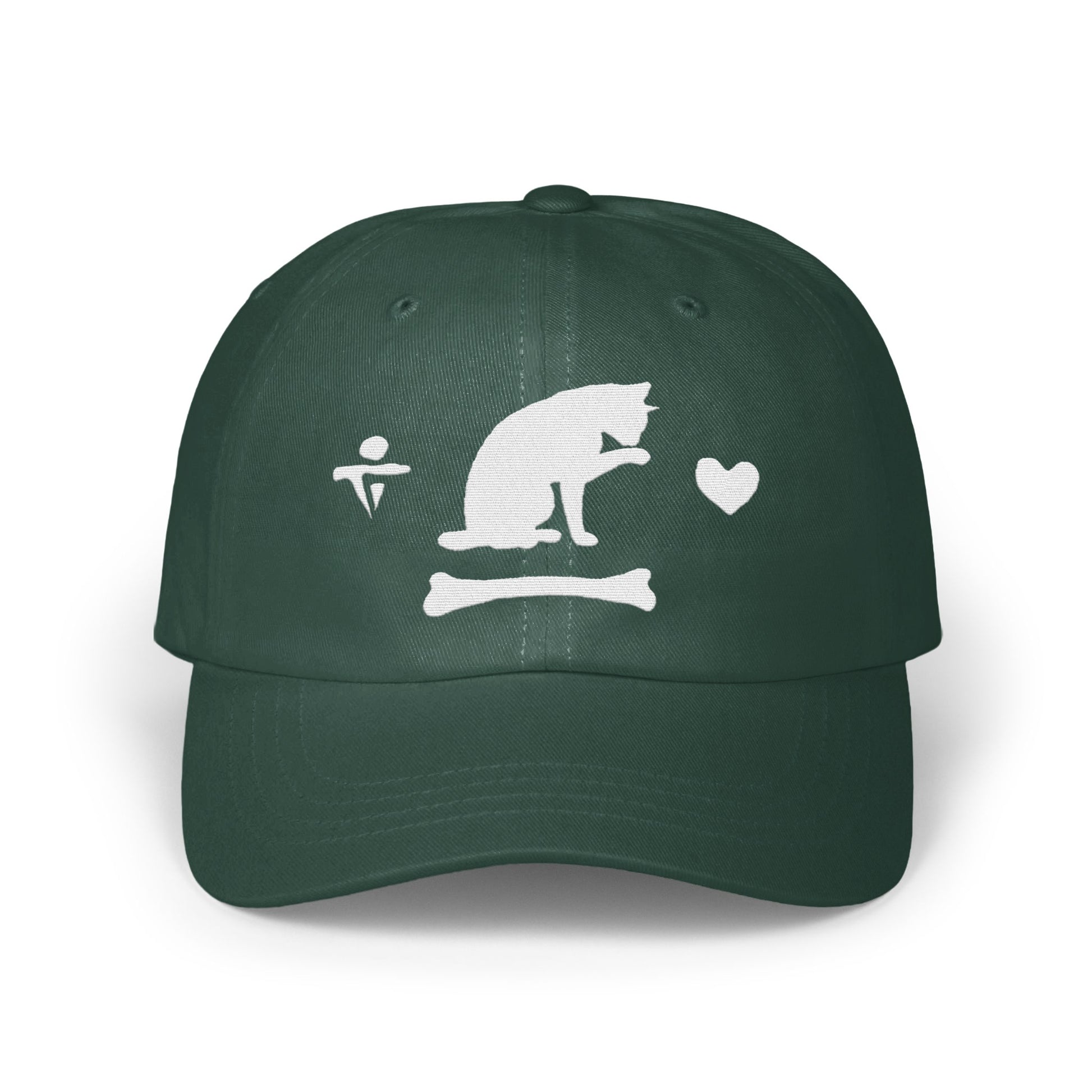 Unique design dark green classic baseball cap product