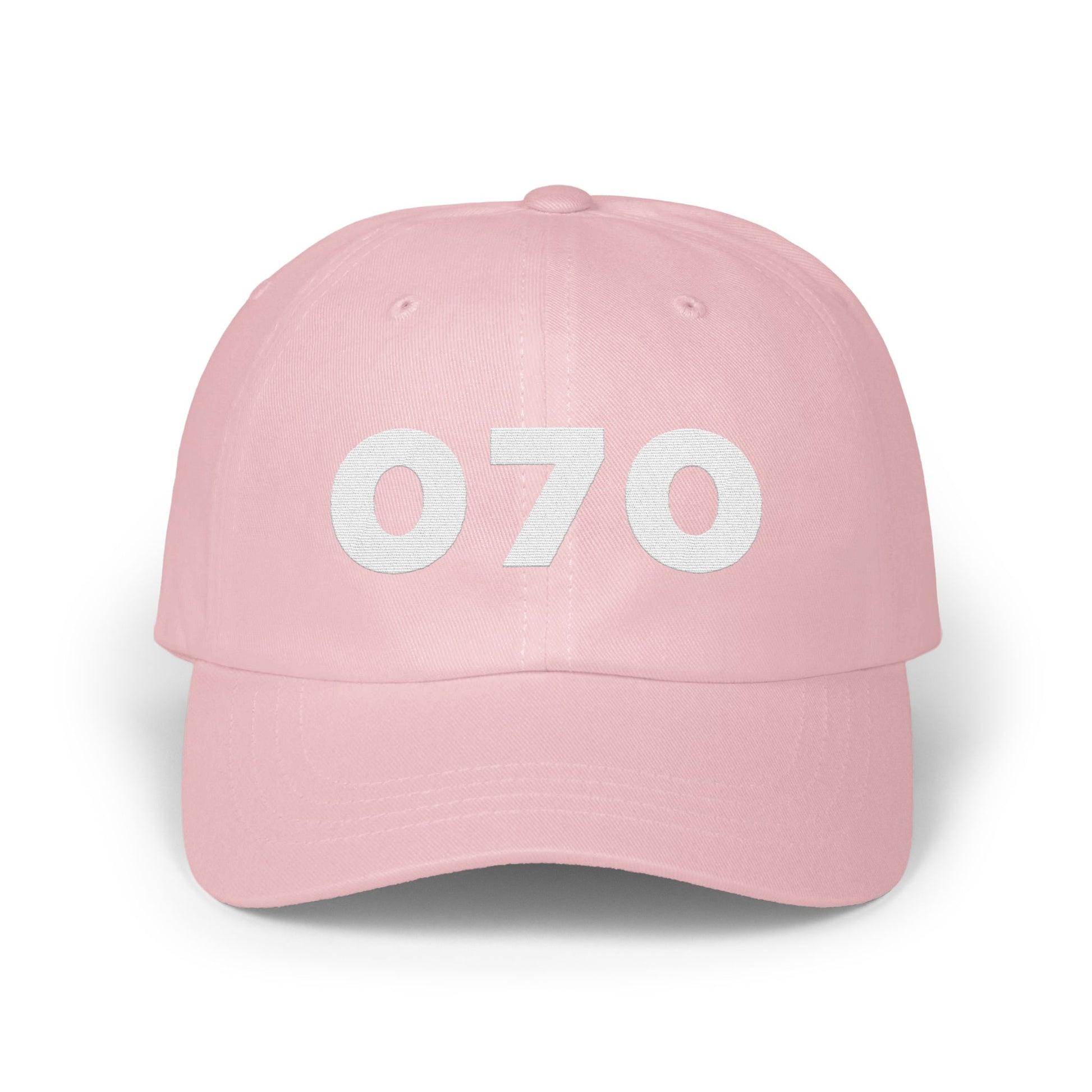 070 Embroidered Pink Baseball Cap Fashion Hat product type