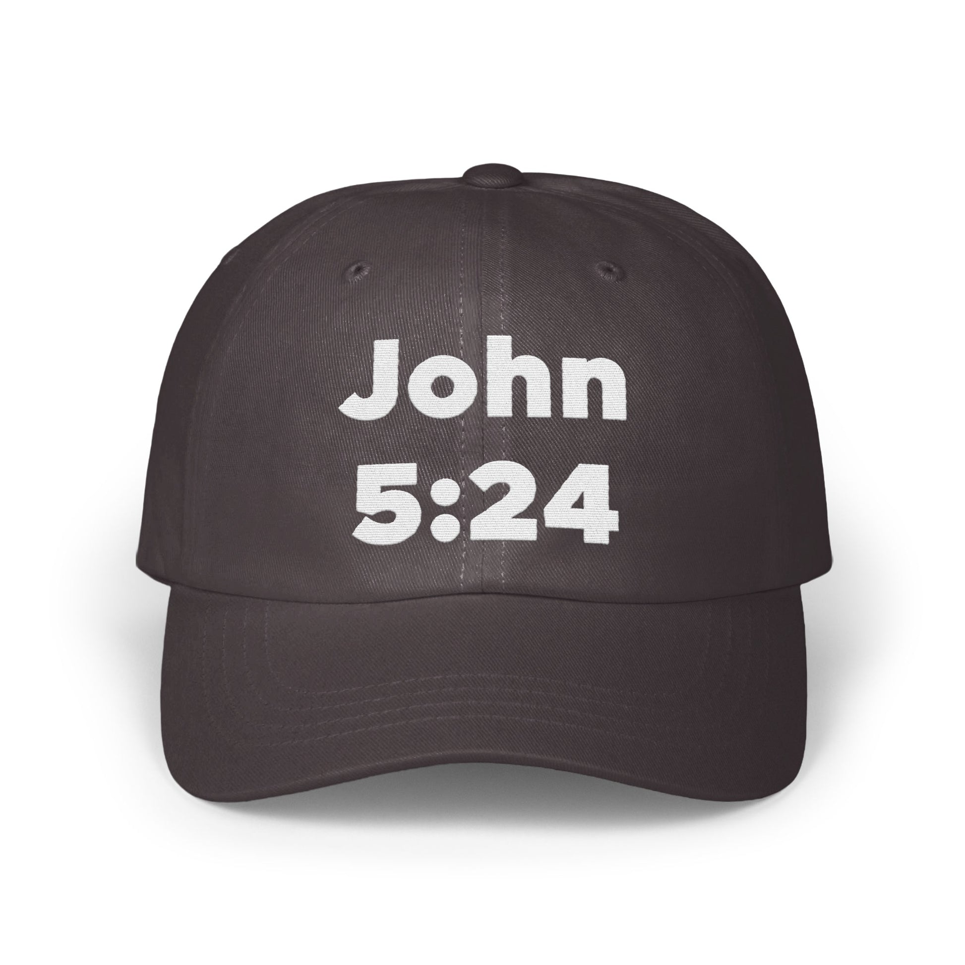 John 5:24 Inspirational Message Baseball Cap product
