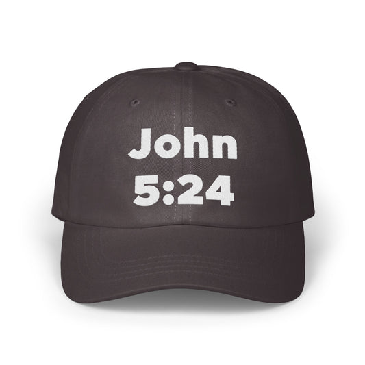 John 5:24 Inspirational Message Baseball Cap product
