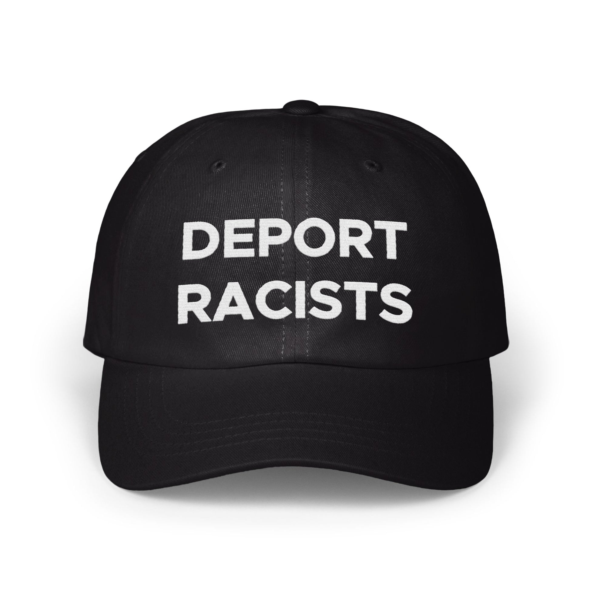 Deport Racists Embroidered Black Hat product