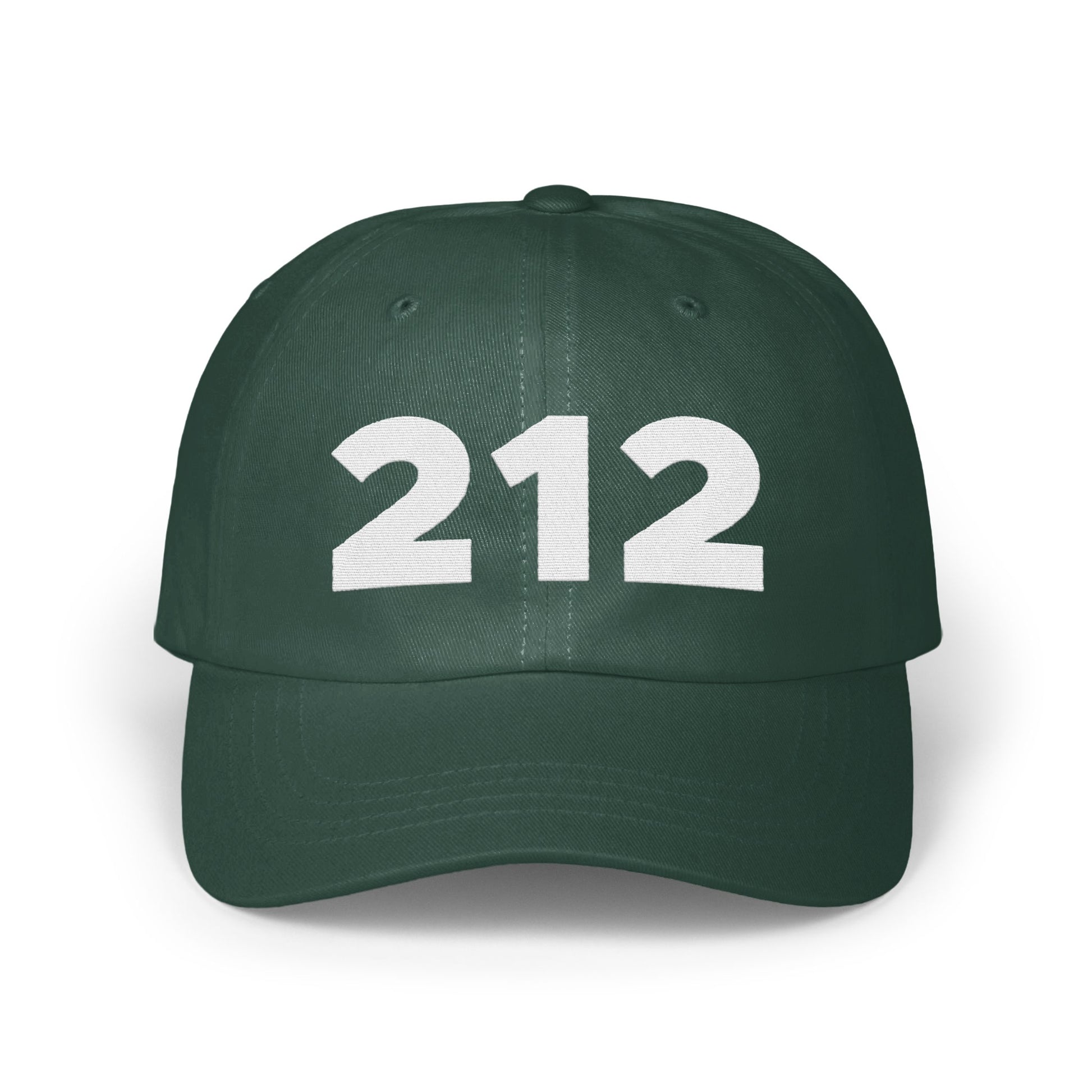 Bold Green Cap with 212 Printed Number Design product