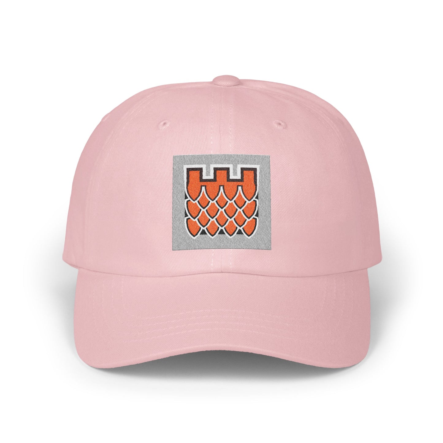 Stylish Pink Hat with Unique Graphic Design product
