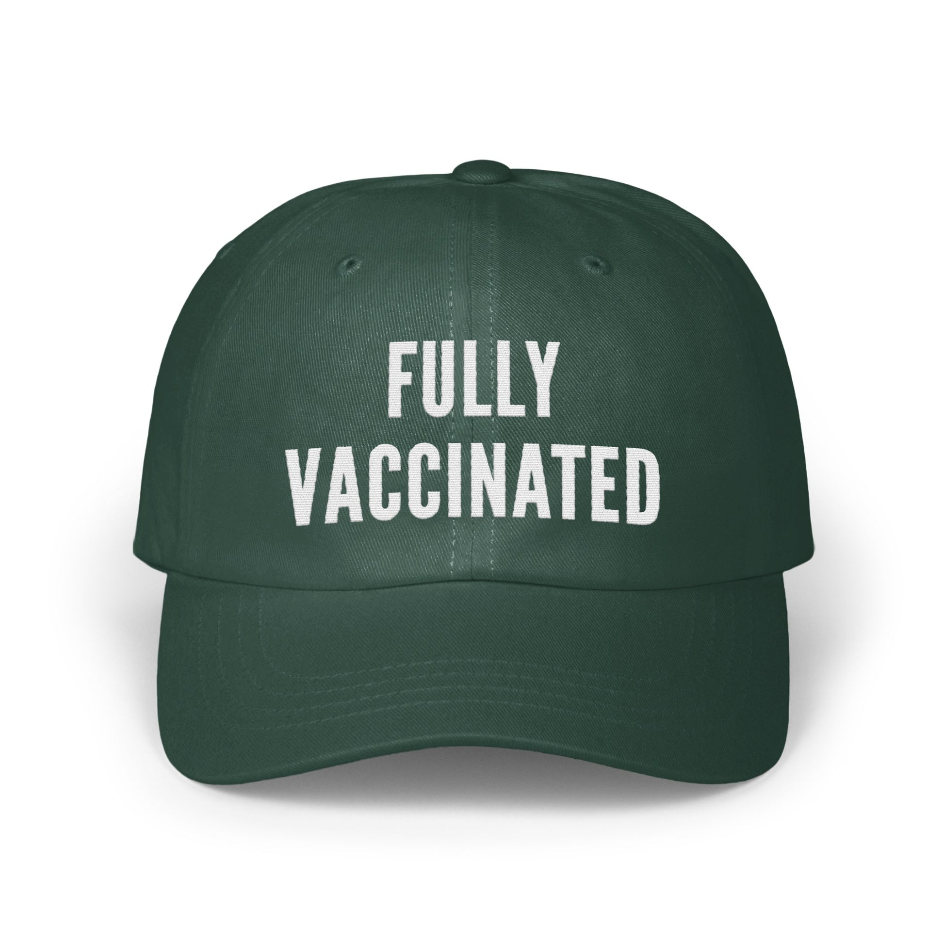 Fully Vaccinated Embroidered Cap Hat product type