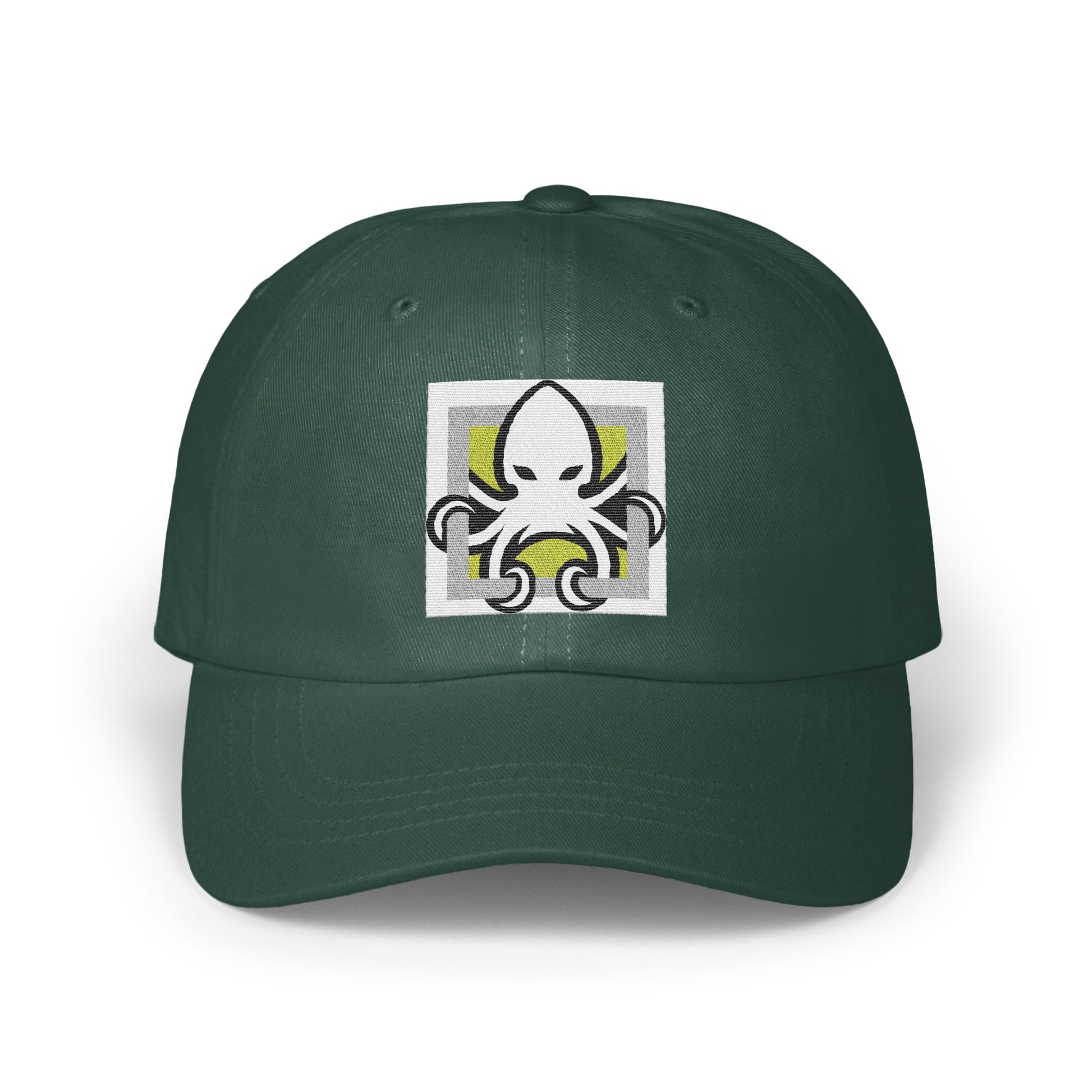 Unique Squid Design Green Adjustable Cap product