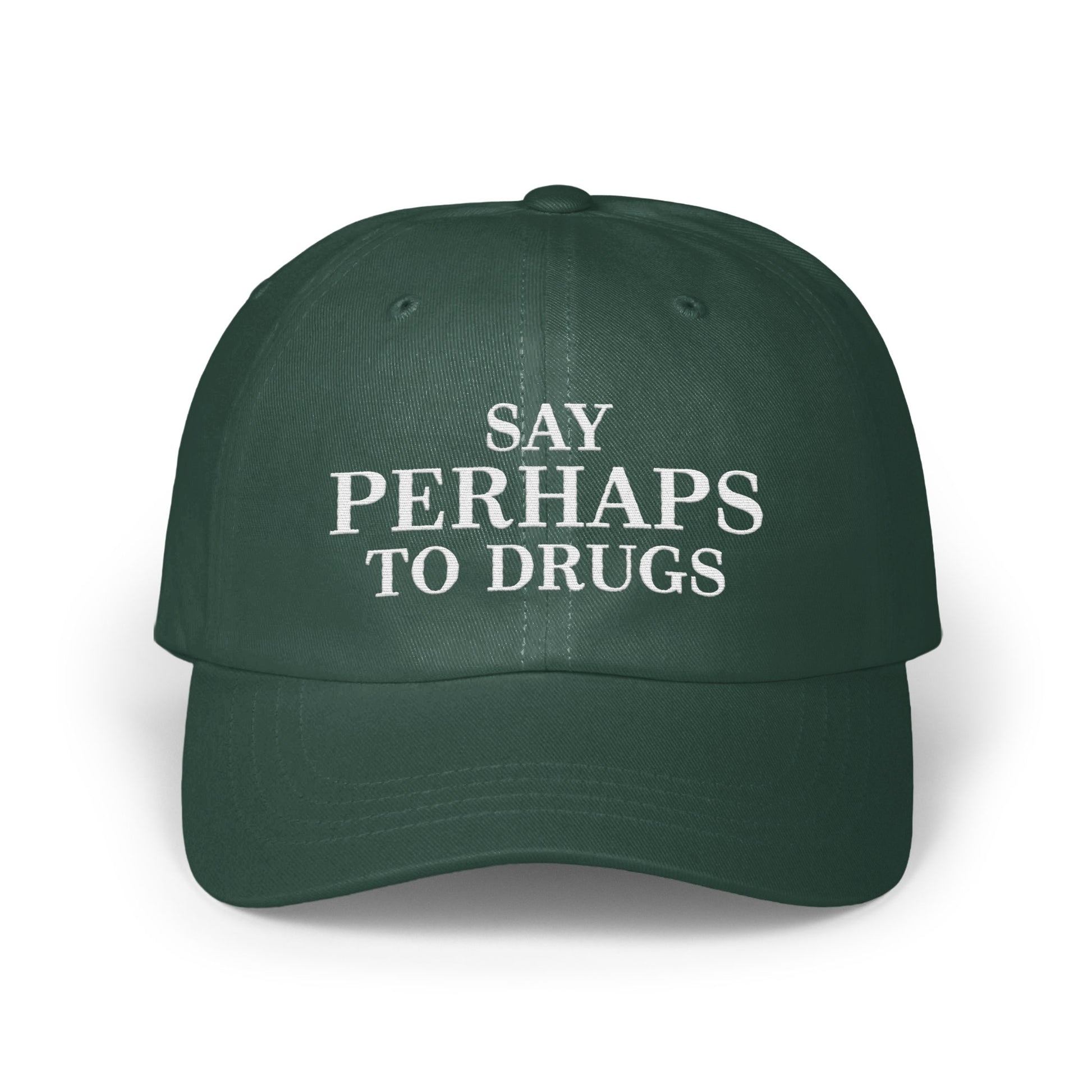 Say Perhaps to Drugs Printed Hat Accessory Product