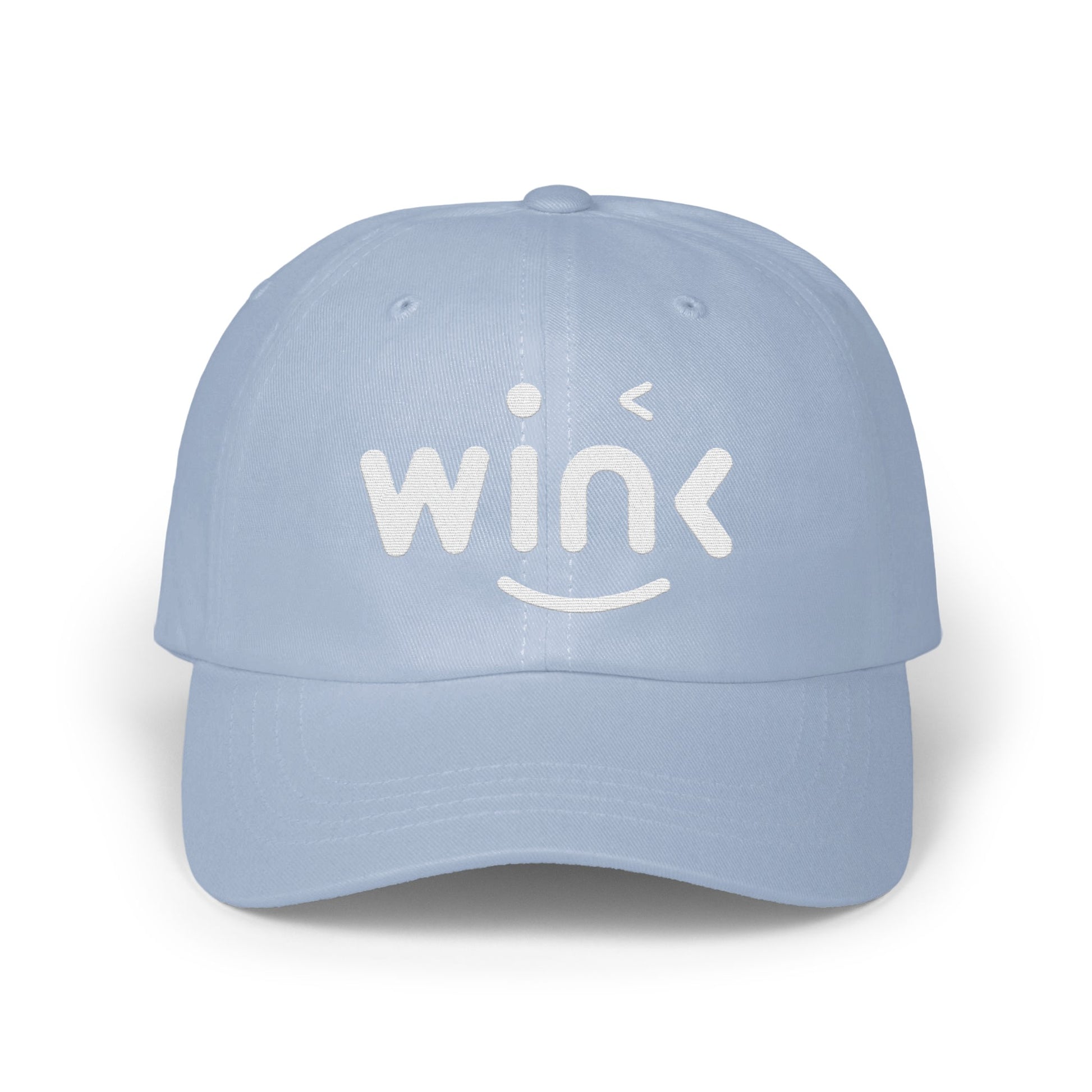 Wink Logo Light Blue Baseball Cap product