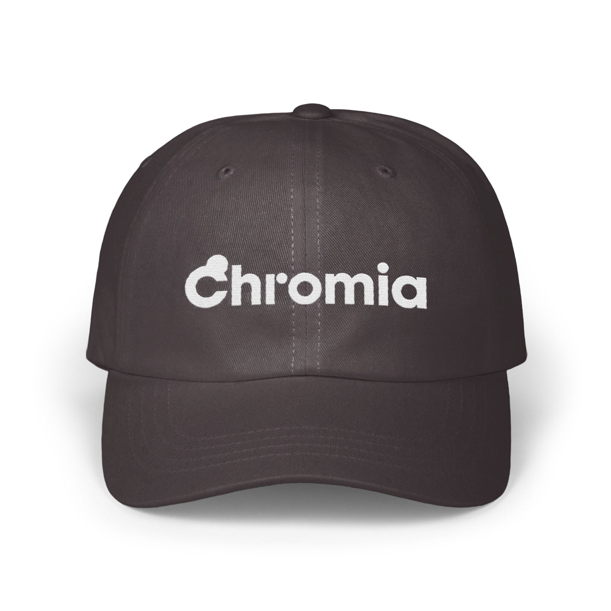 Chromia Logo Design on Trendy Black Hat product