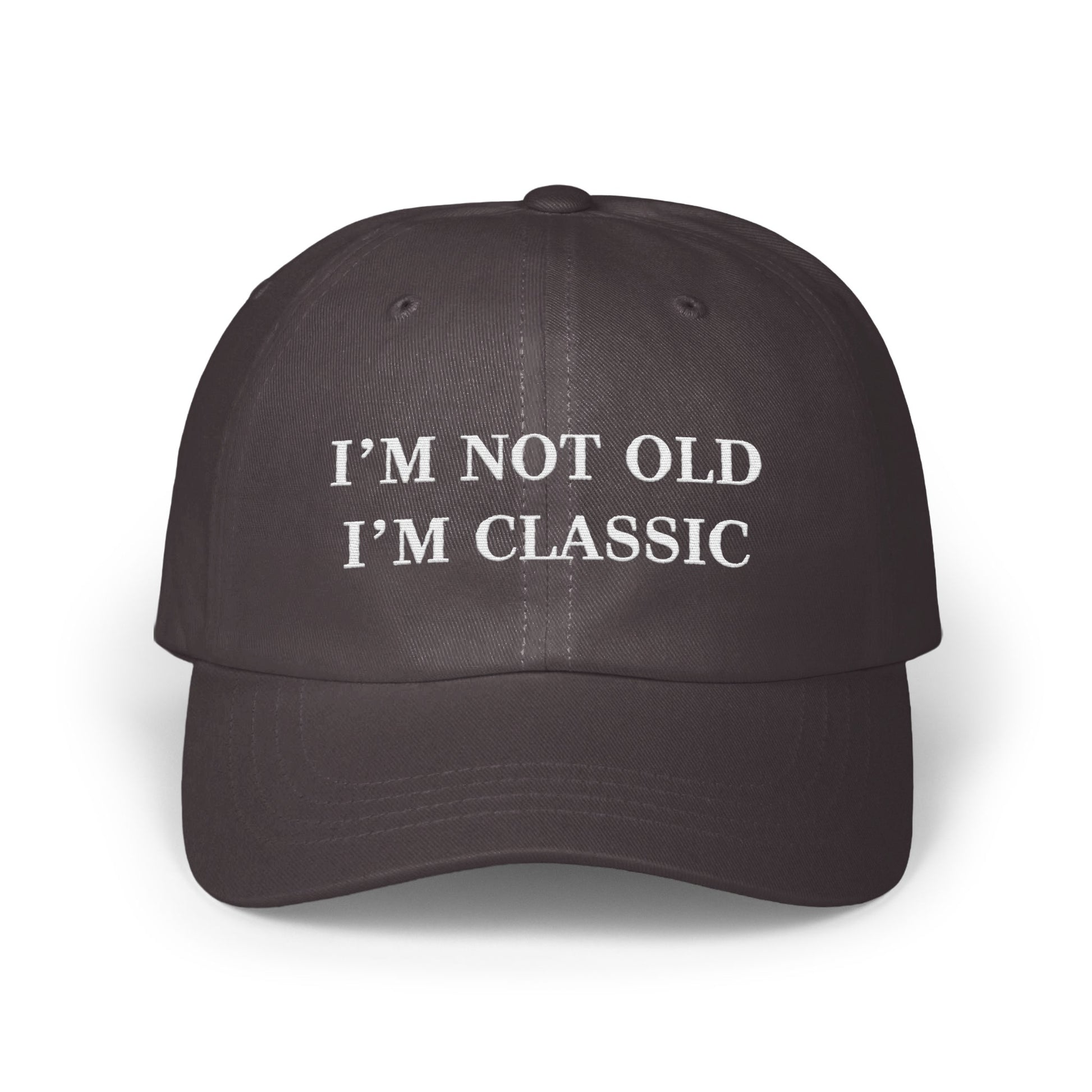 Stylish Black Hat with I'm Not Old I'm Classic product type