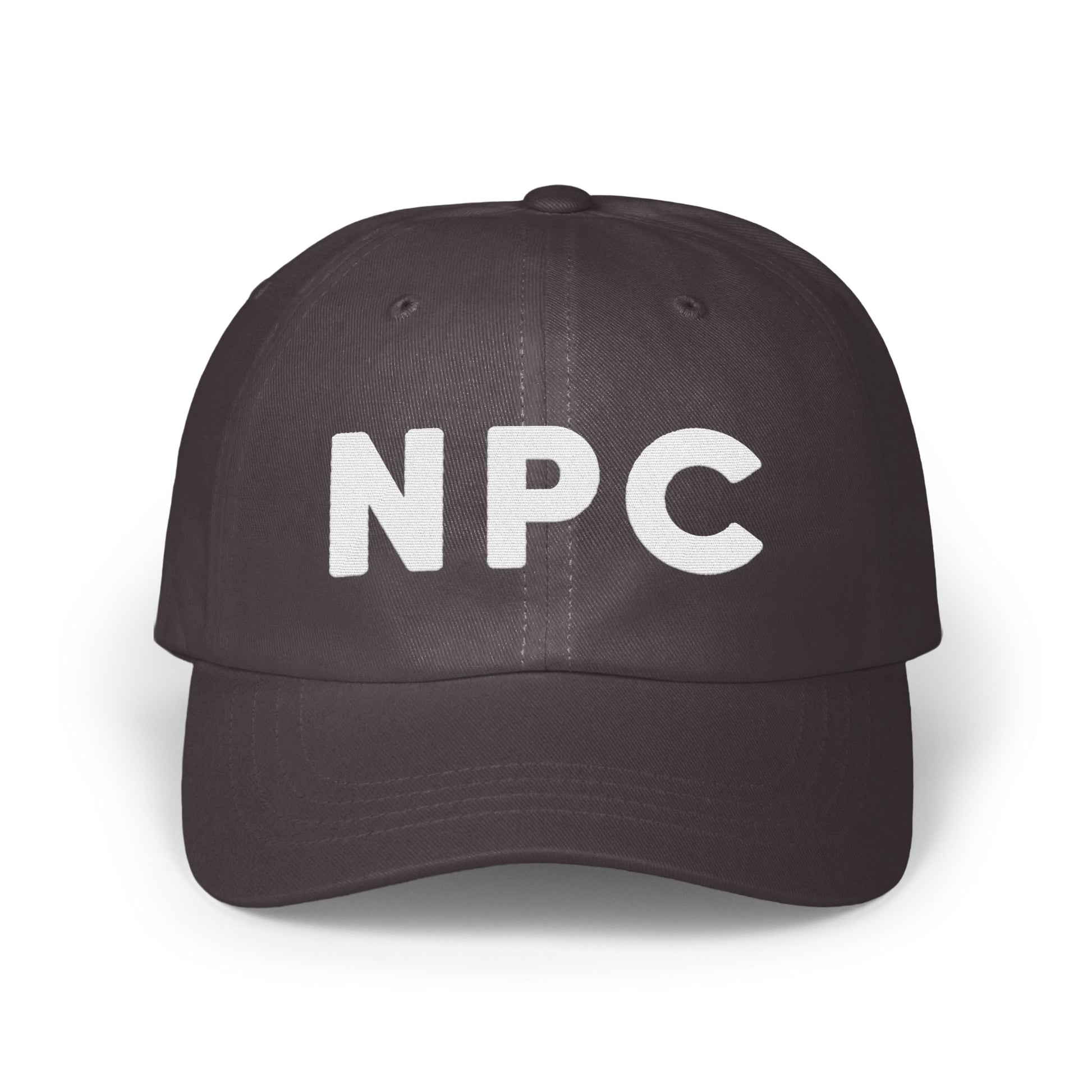 NPC Text Embroidered Baseball Cap product