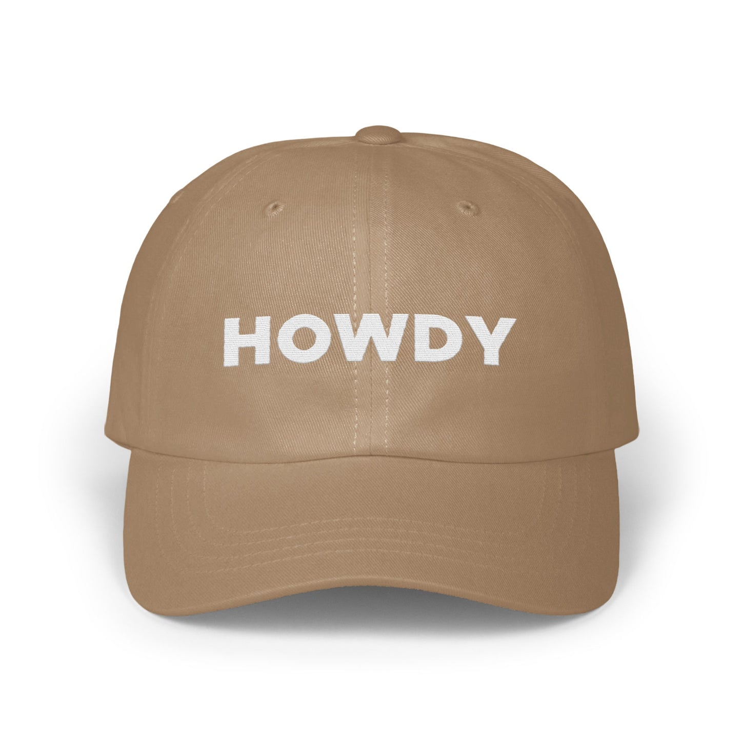 Howdy Statement on Stylish Baseball Cap product