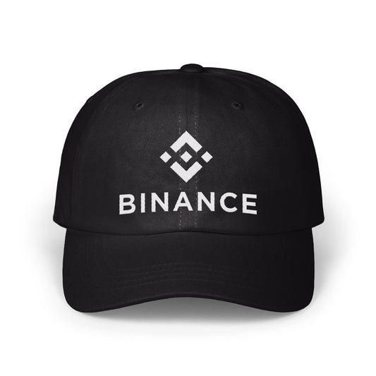 Binance Logo Embroidered Black Baseball Cap product