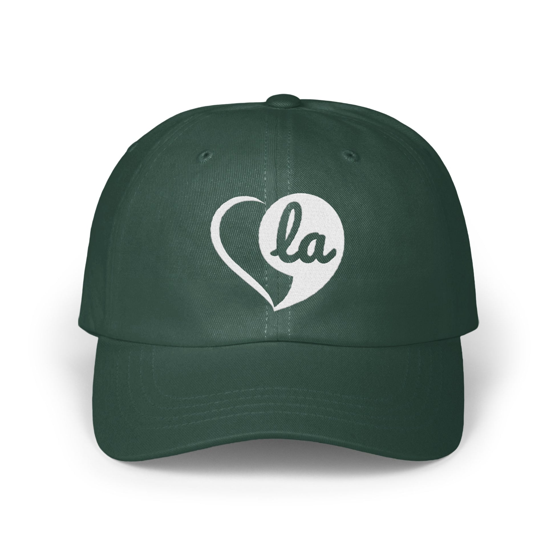 Modern Green Baseball Cap La Heart Logo product type