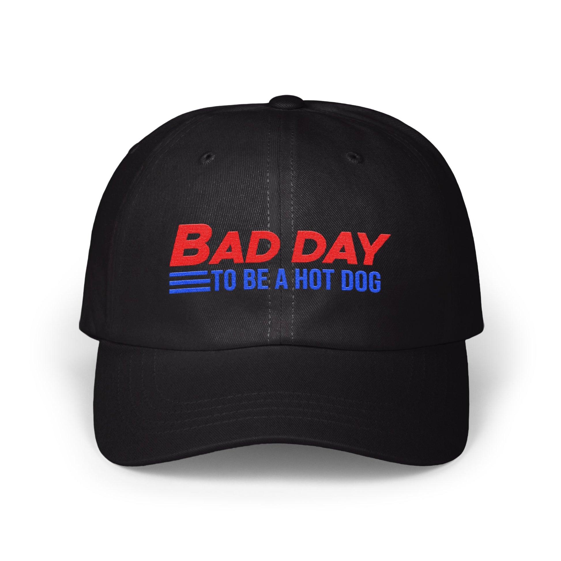 Bad Day To Be A Hot Dog Black Baseball Cap product