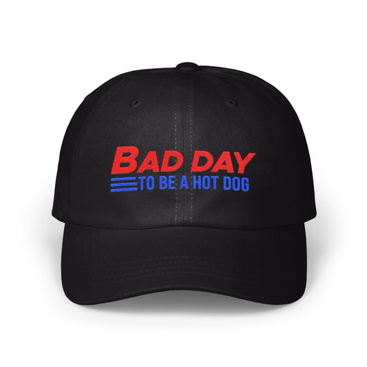 Bad Day To Be A Hot Dog Black Baseball Cap product