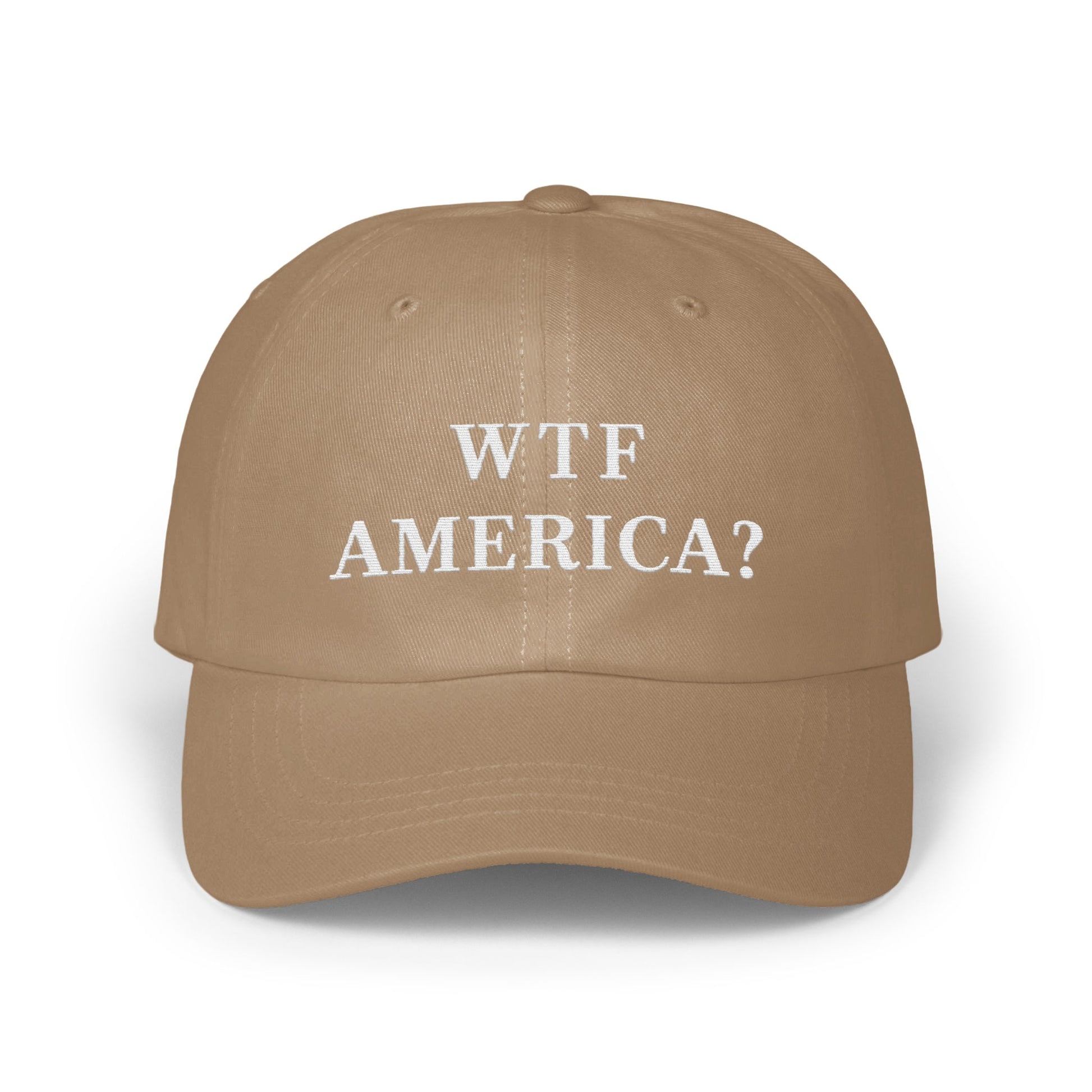 WTF AMERICA Statement Baseball Cap product type