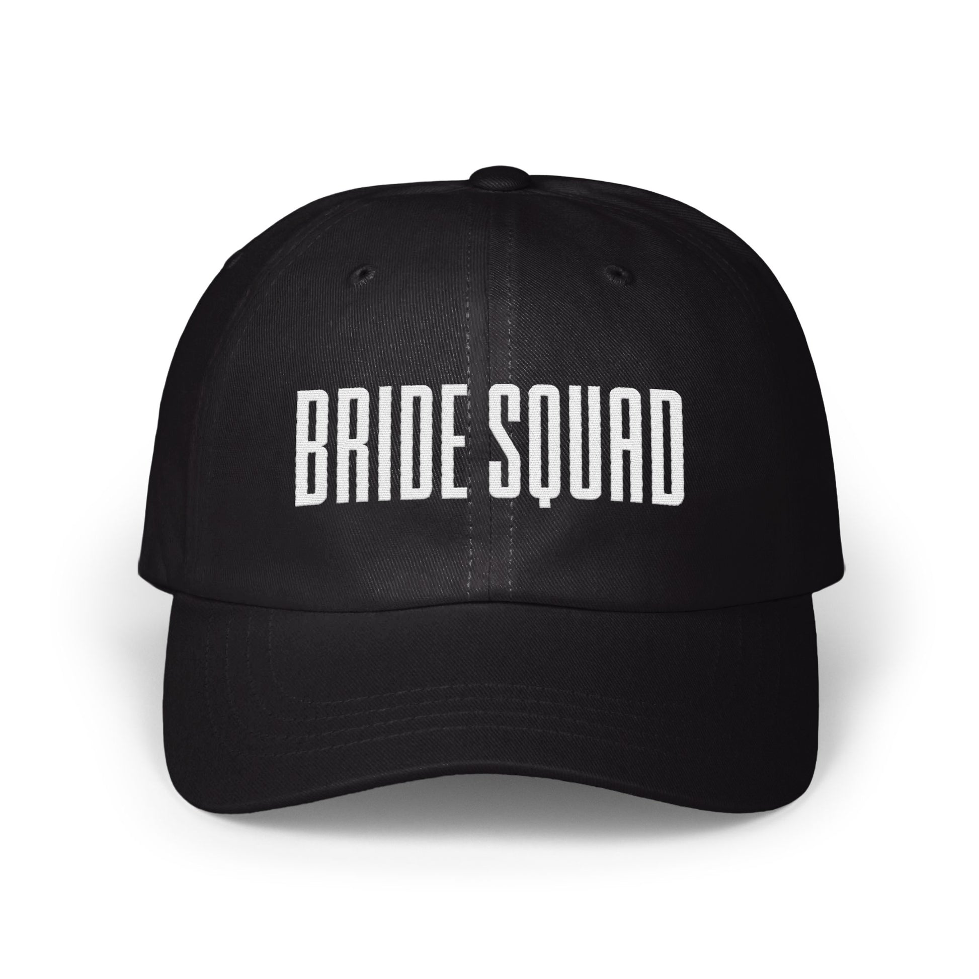 Bride Squad text baseball cap fashion accessory product