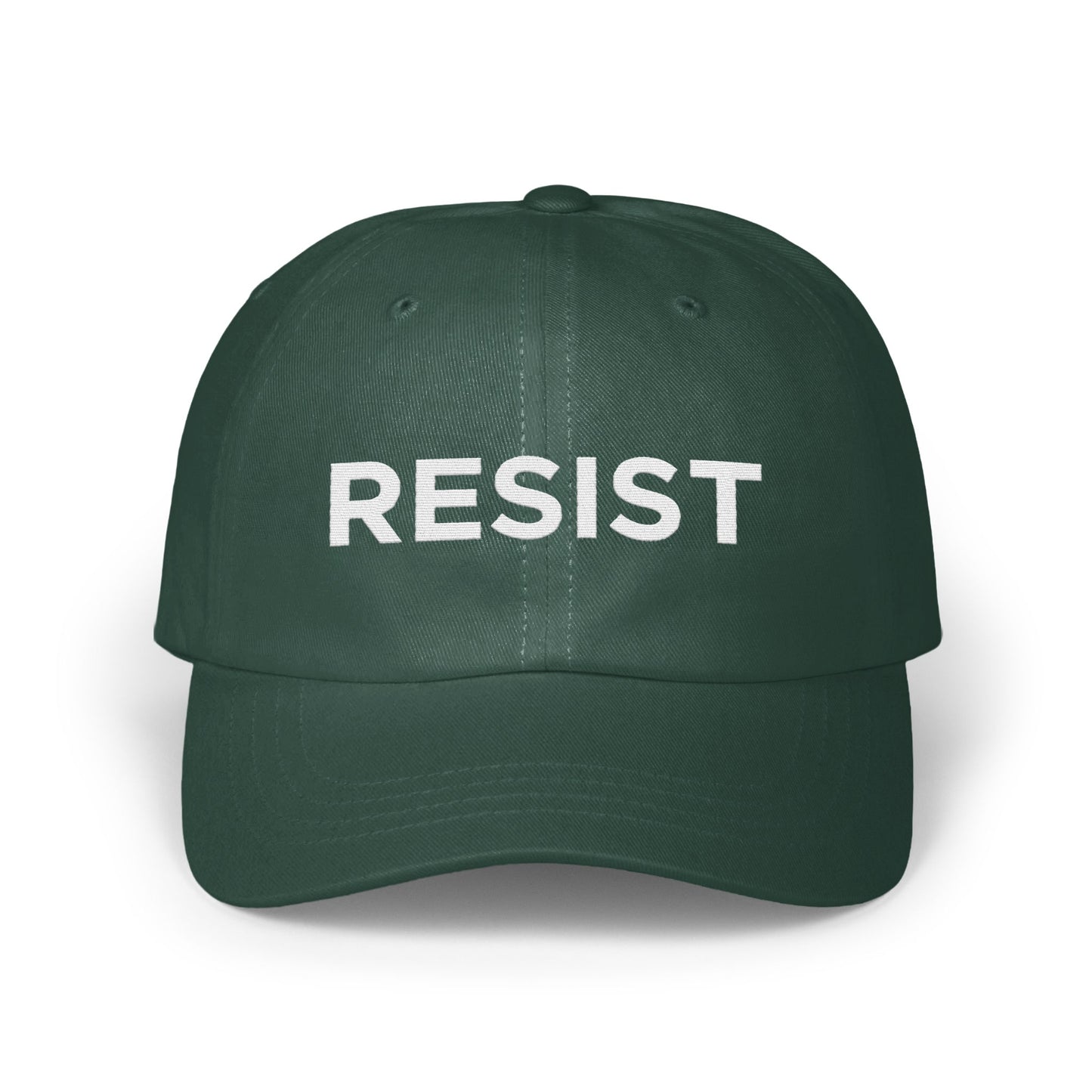 RESIST Embroidered Motivational Slogan Cap product type