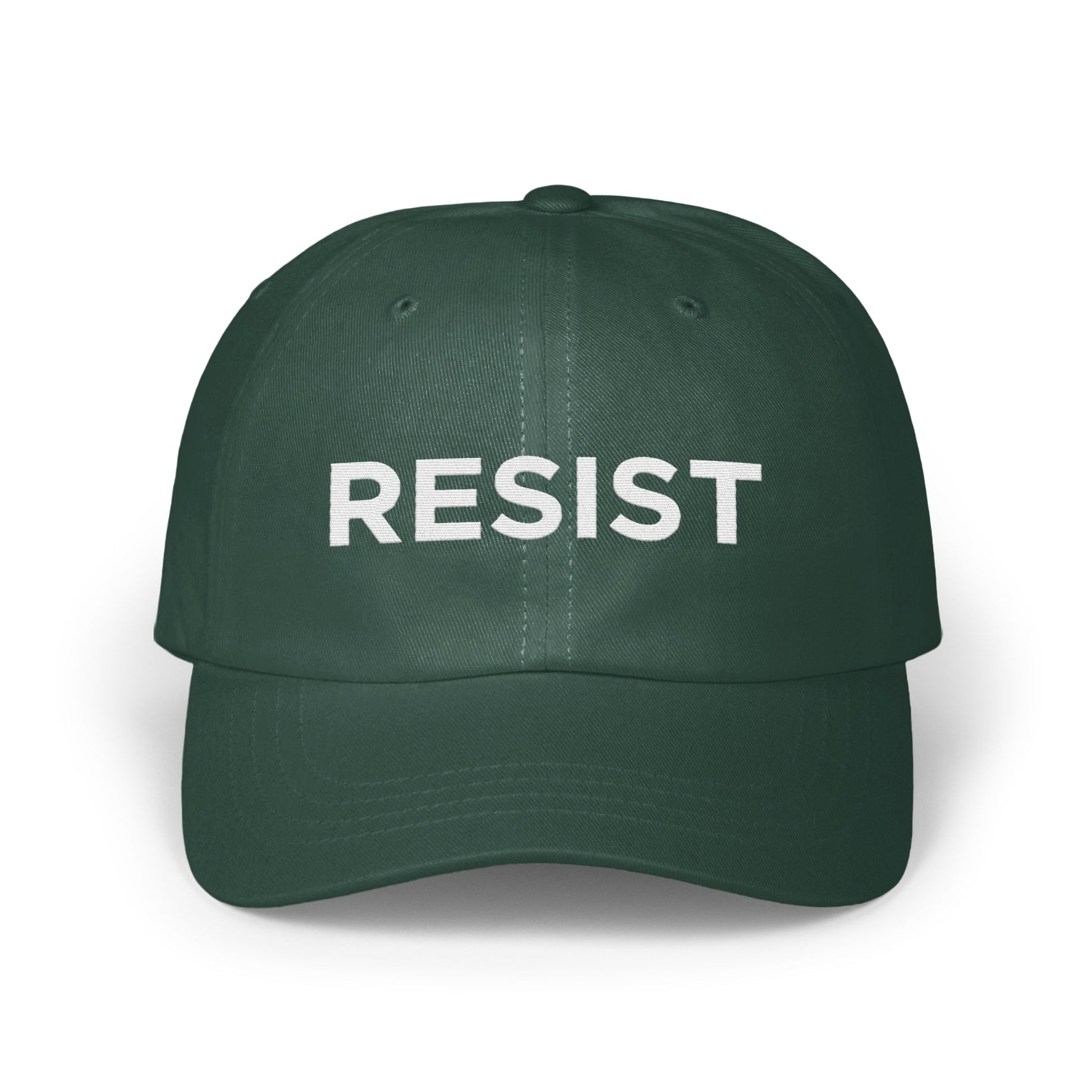 RESIST Embroidered Motivational Slogan Cap product type
